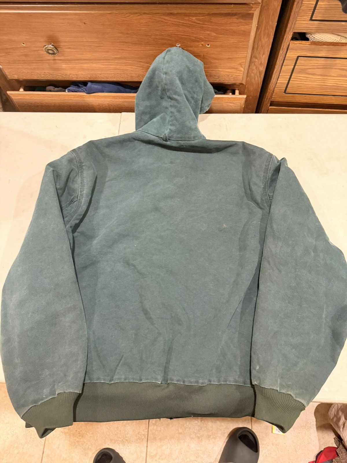 Carhartt Vintage Carhartt Jacket Hooded Green JQ243 Size US XL / EU 56 / 4 - 20 Thumbnail
