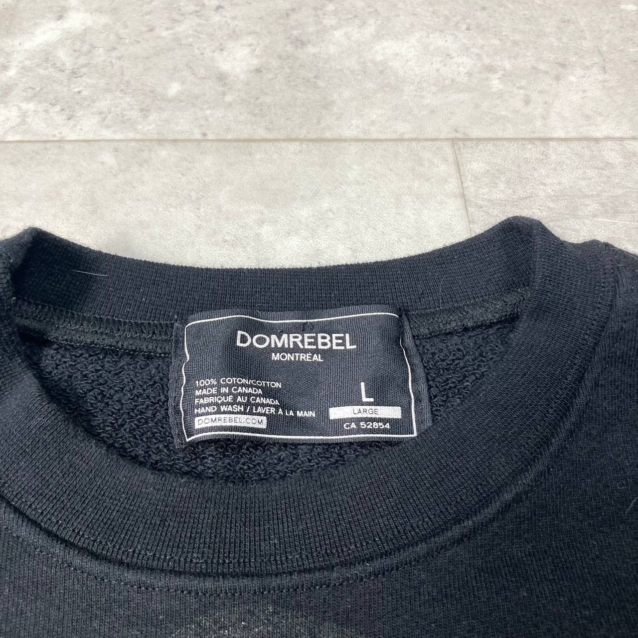 DOMREBEL DomRebel Montreal New Wave Angel Biker Art Sweatshirt Size US L / EU 52-54 / 3 - 3 Thumbnail
