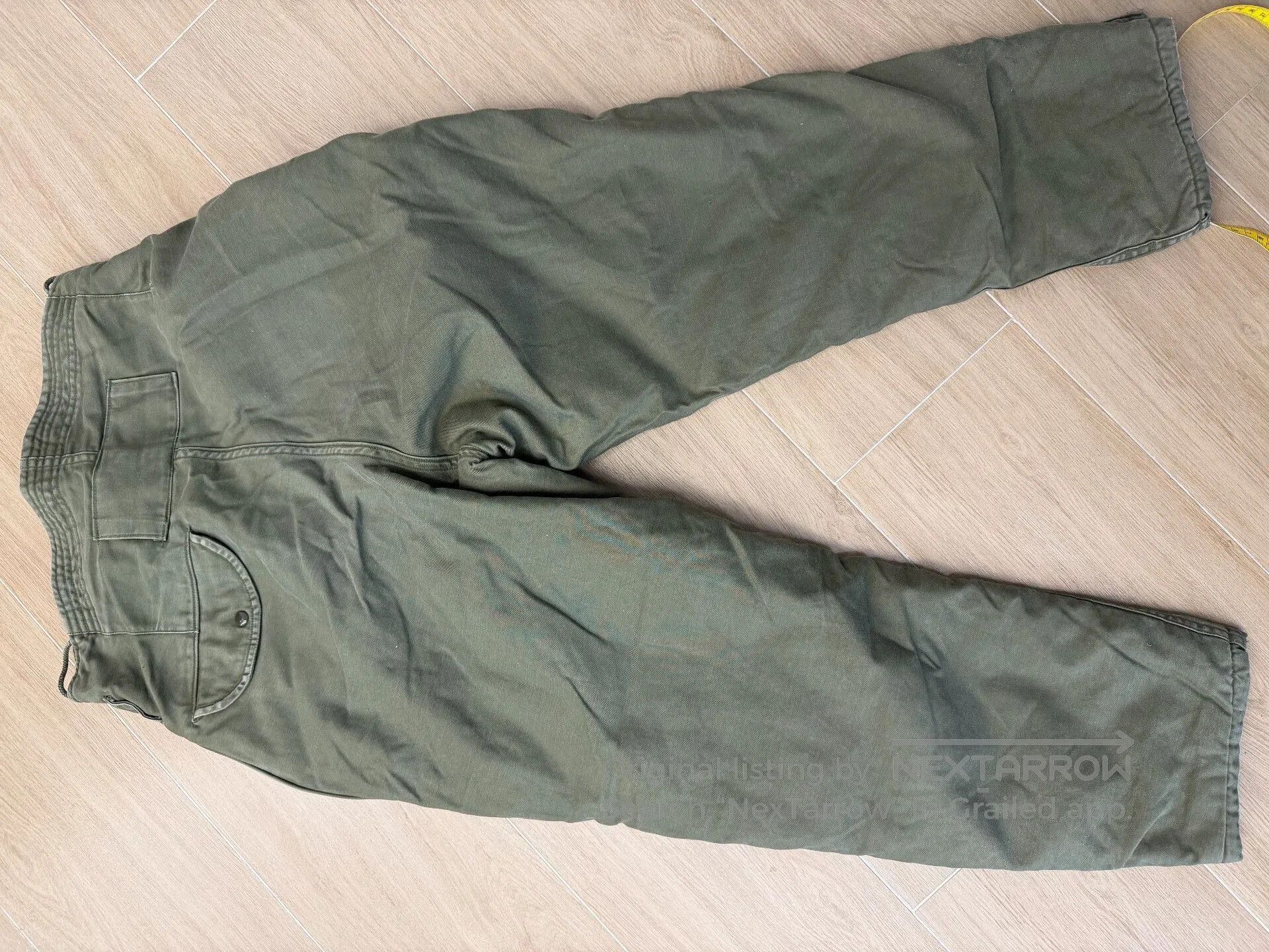 Vintage US Military Copper Zipper Deck Pants Size M. Size US 30 / EU 46 - 5 Thumbnail