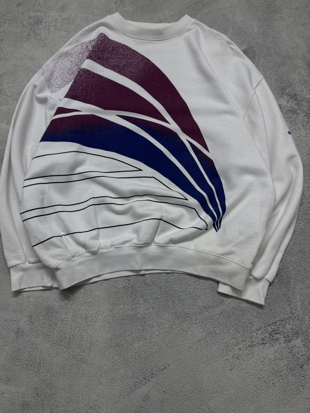 Adidas Vintage Y2k Adidas Big Logo Sweatshirt 00’s Size US M / EU 48-50 / 2 - 7 Thumbnail