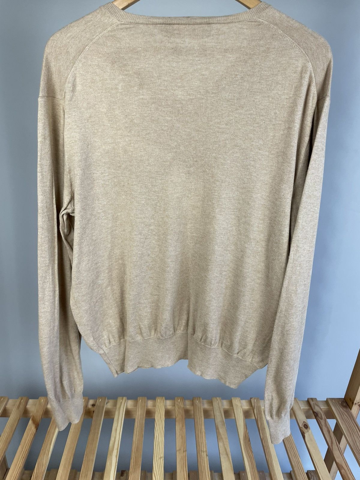 Designer × Polo Ralph Lauren × Vintage Polo Ralph Lauren cotton v neck sweater size M Size US M / EU 48-50 / 2 - 6 Thumbnail