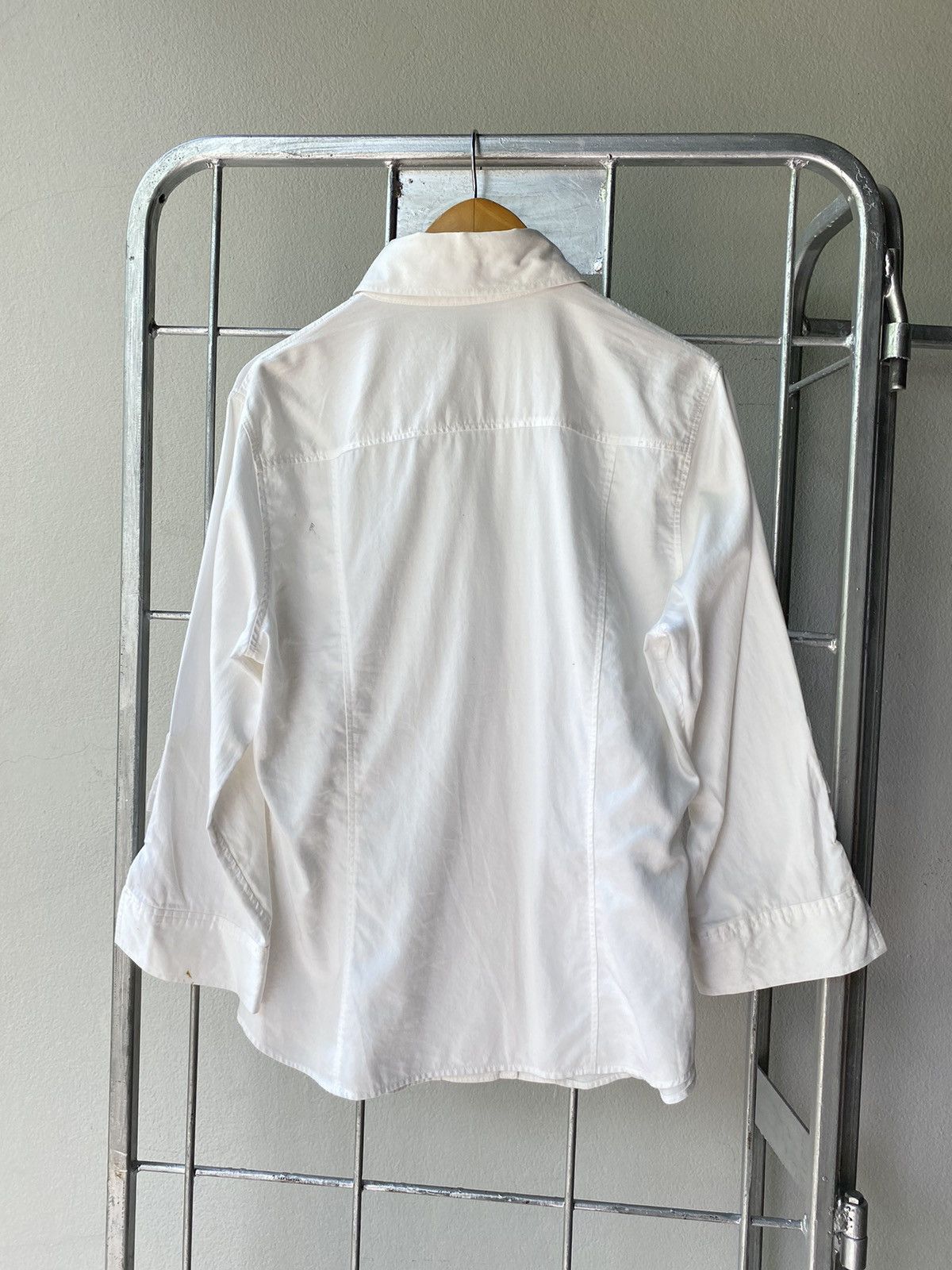 MCM MCM OTC Long-Sleeve White Shirt Size ONE SIZE - 2 Thumbnail