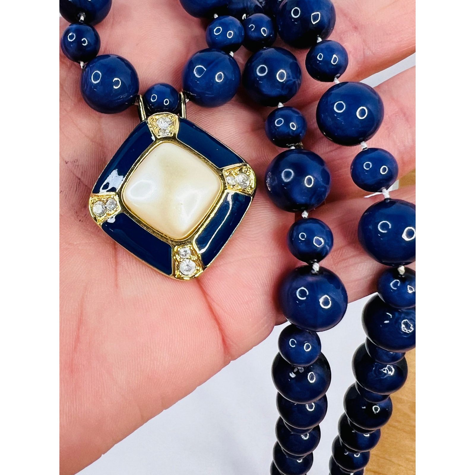 & Other Stories Set of 3 Necklaces - Beads, Crystals, Stone Size ONE SIZE - 5 Thumbnail