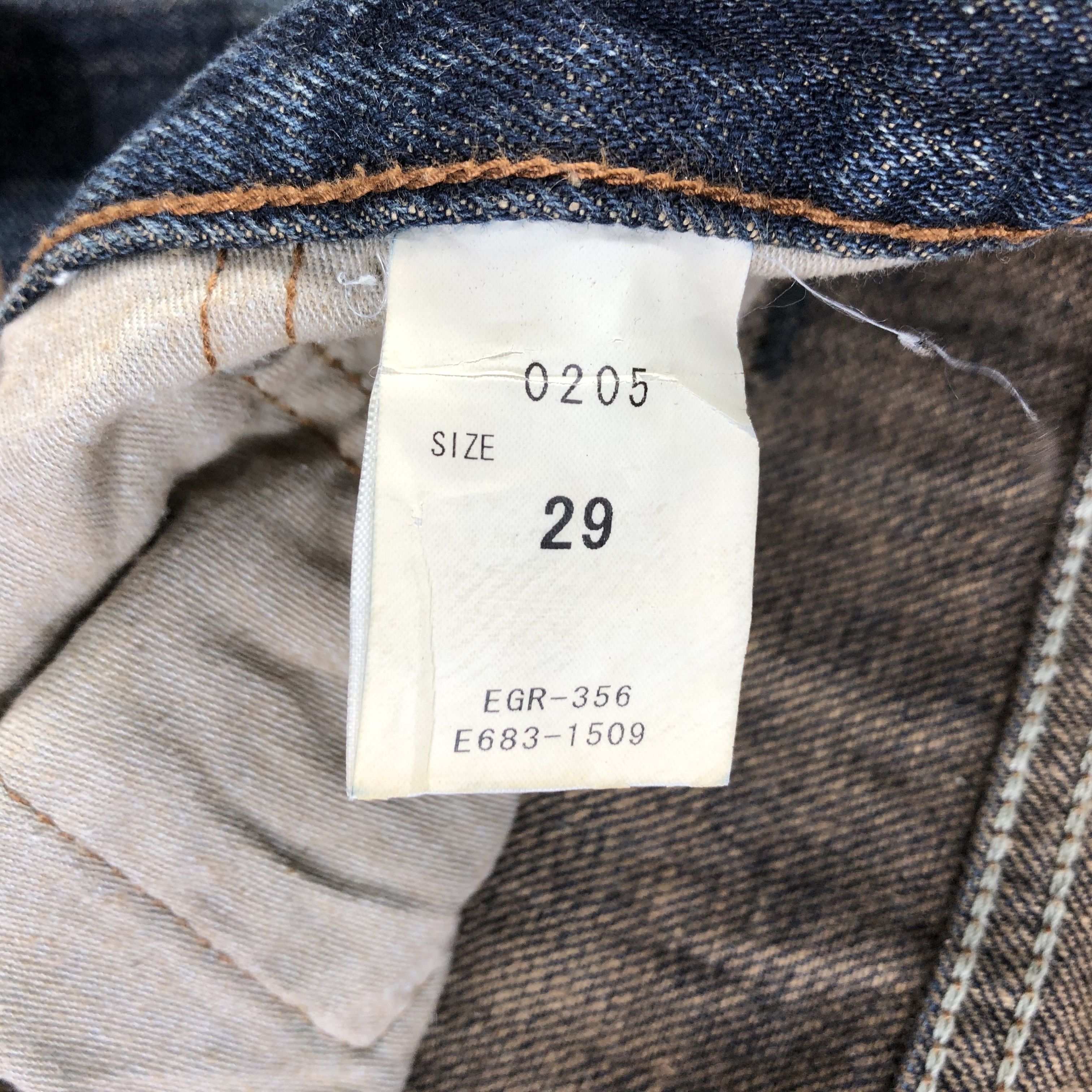 Japanese Brand Gold Rush Jeans Rusty Blue Denim -J2720 Size US 30 / EU 46 - 9 Thumbnail