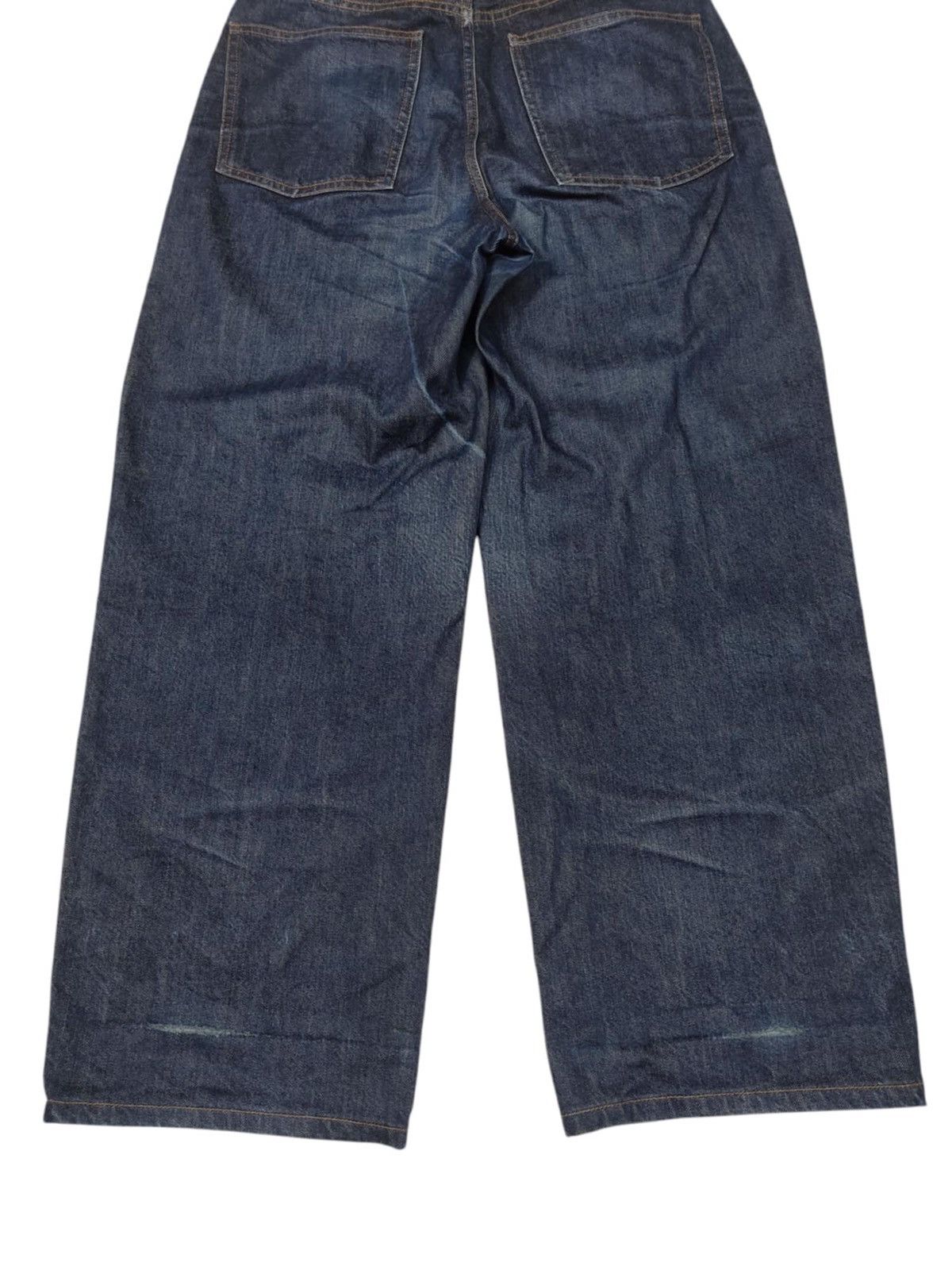 Japanese Brand × Uniqlo BAGGY 🔥 UNIQLO U Wide Leg Denim Size 30" / US 8 / IT 44 - 13 Thumbnail