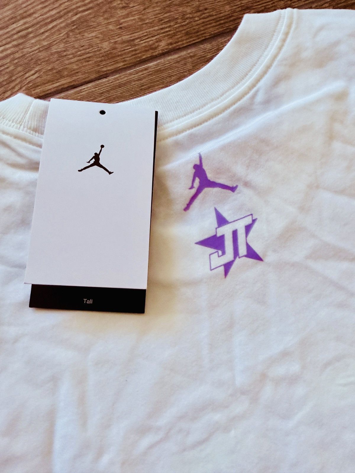 Jordan Brand Jordan Jumpman Jayson Tatum Nike T Shirt Size Large Tall Size US L / EU 52-54 / 3 - 5 Thumbnail