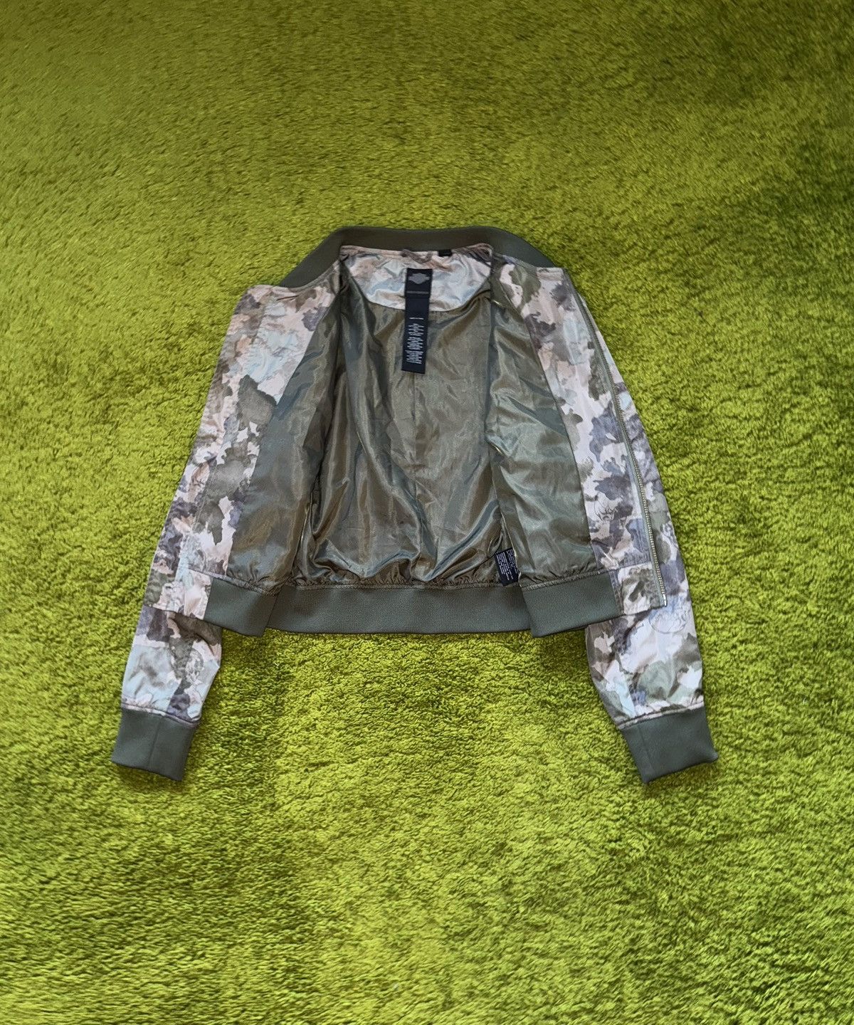 Designer × Harley Davidson × Vintage Harley-Davidson camo bomber jacket Size M / US 6-8 / IT 42-44 - 2 Thumbnail