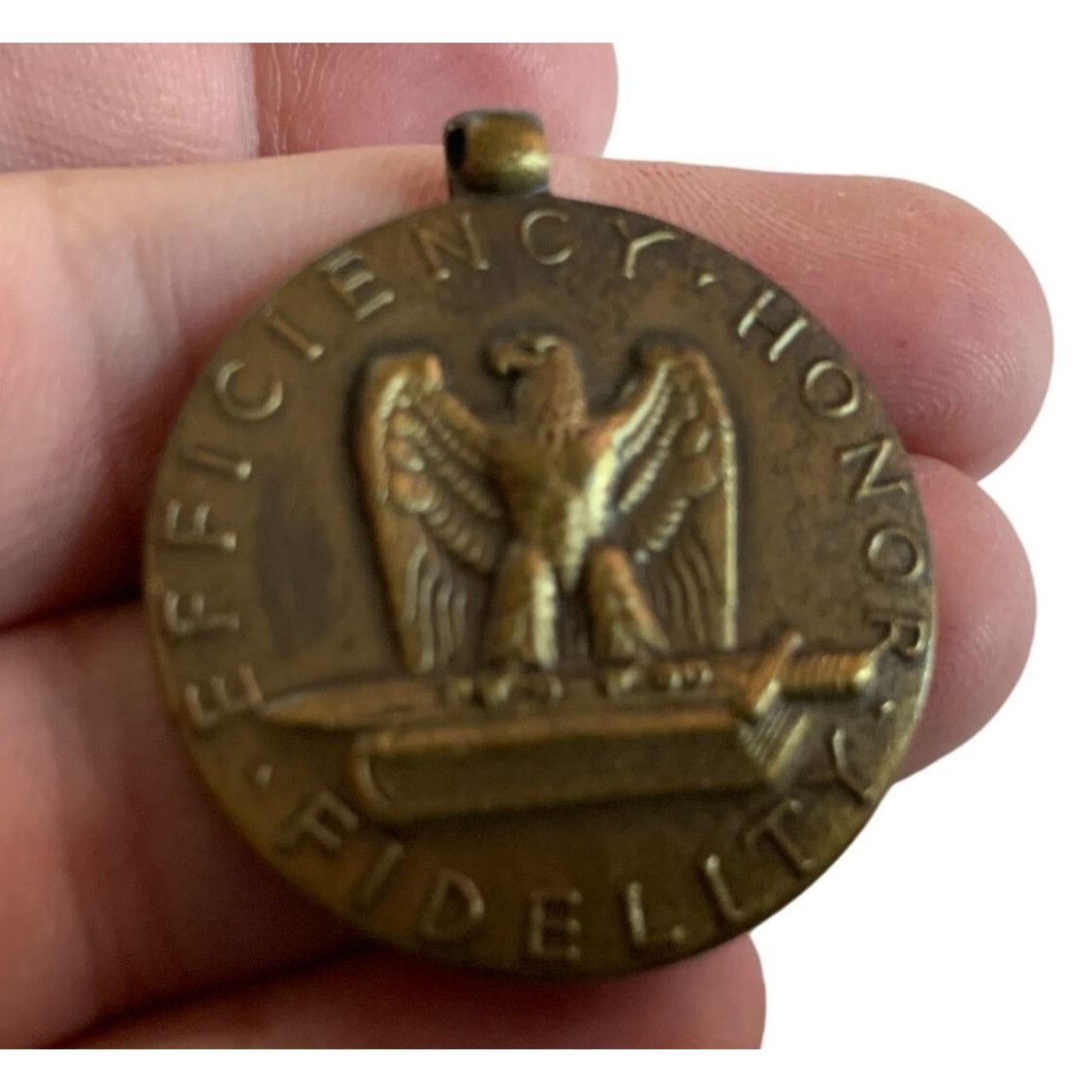 Other Vintage WW2 Army Good Conduct Medal Efficiency, Honor, Fidel Size ONE SIZE - 3 Thumbnail