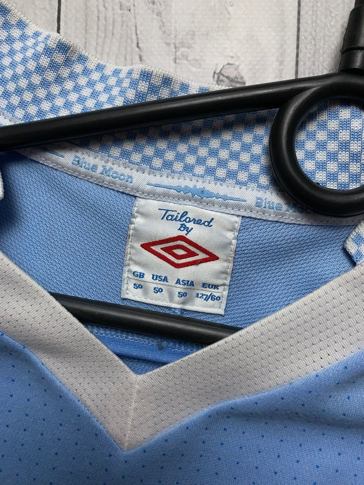Umbro × Vintage Vintage Umbro Manchester City soccer jersey size XL blue Size US XL / EU 56 / 4 - 3 Thumbnail