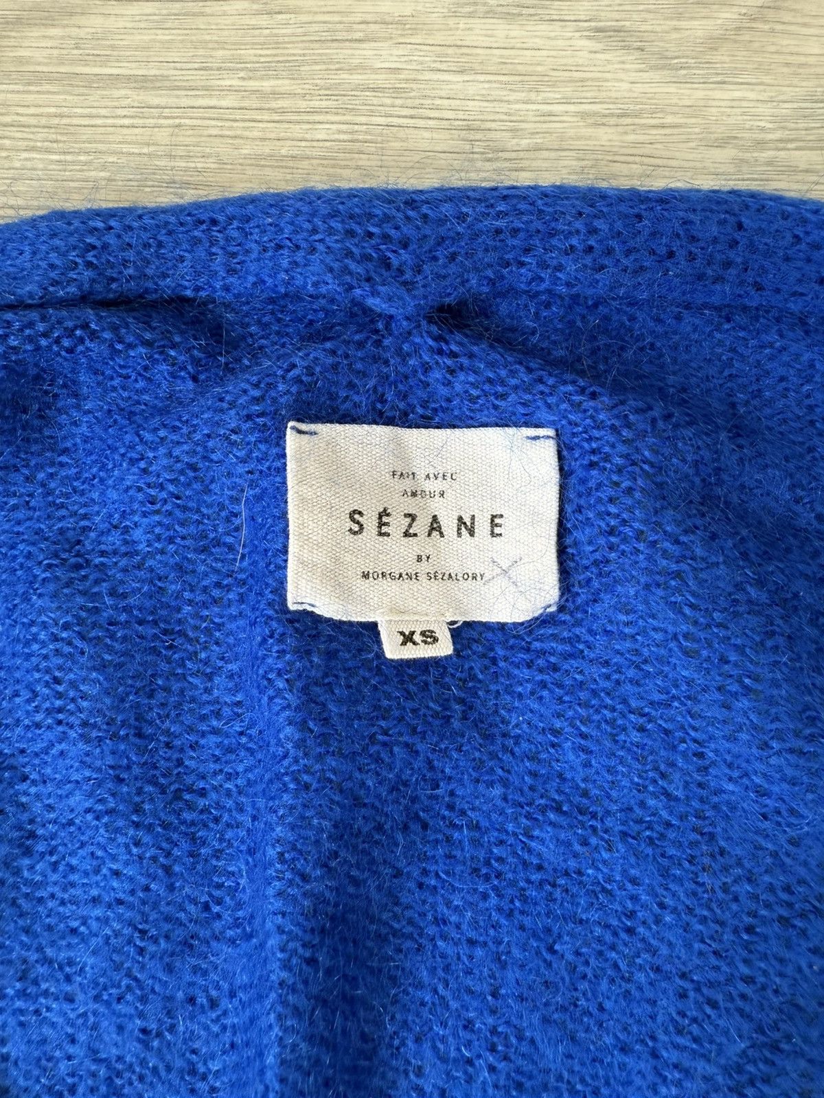 Sezane Sezane Kid Mohair Cardigan Size XS / US 0-2 / IT 36-38 - 3 Thumbnail