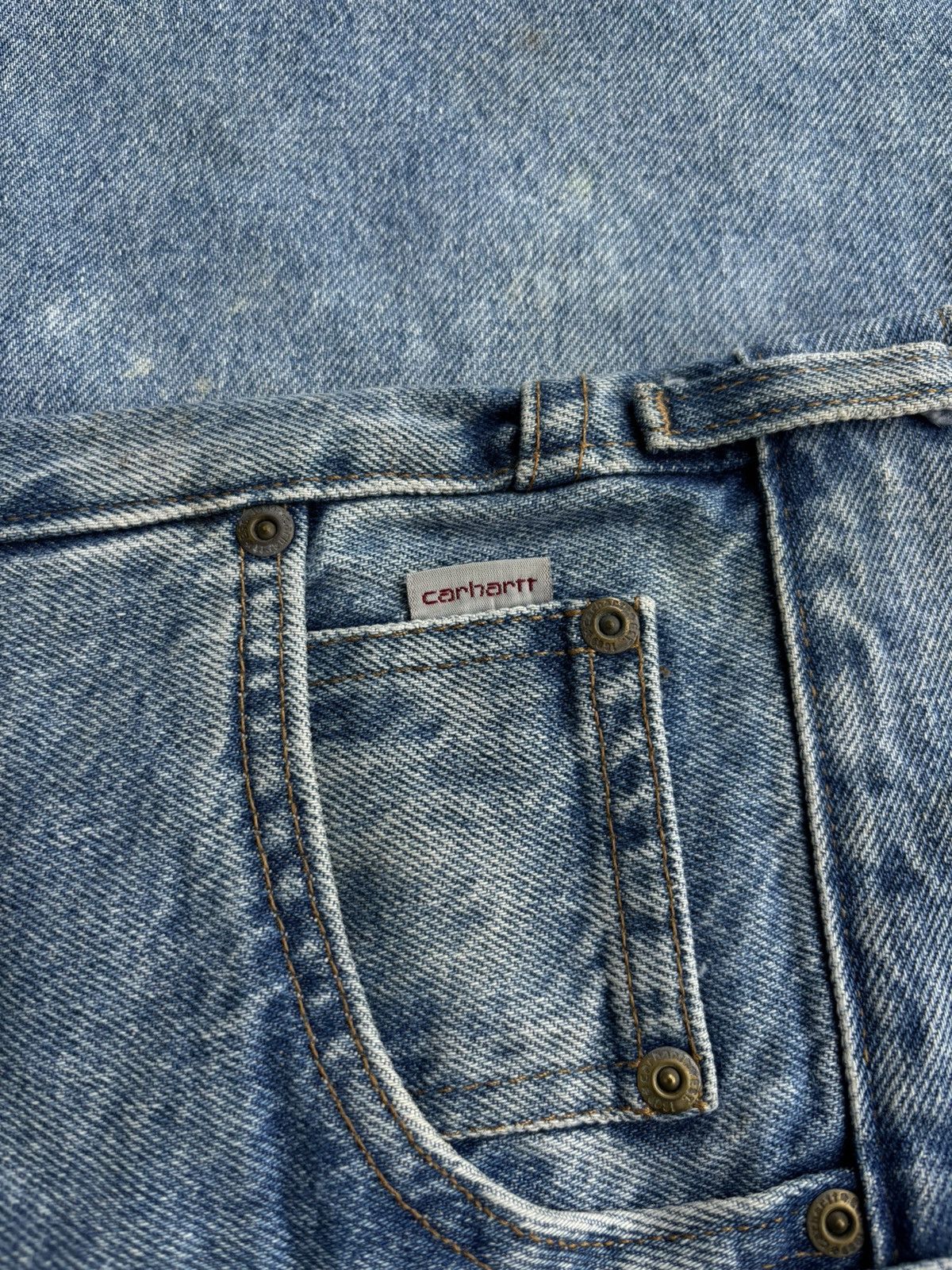 Carhartt carhartt jeans B17 size 40 relaxed fit Size US 40 / EU 56 - 4 Thumbnail