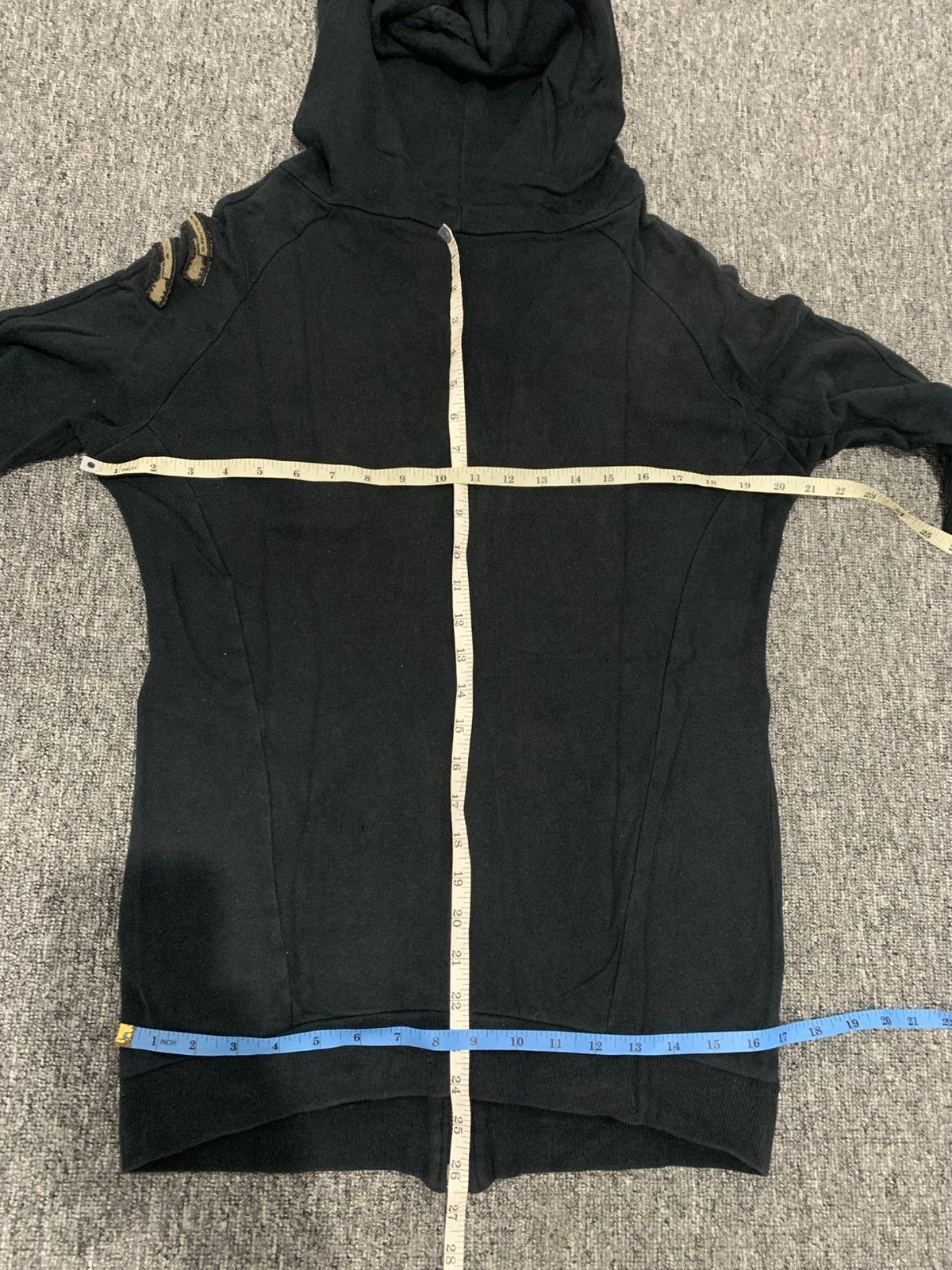 Isamu Katayama Backlash Cloud Nine Skulls Full Black Zip Up Hoodie Size US M / EU 48-50 / 2 - 8 Thumbnail