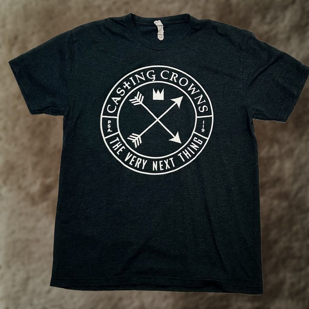 Next Level Casting Crows The Very Next Thing T-Shirt Mens L Charcoal Gray Concert Tour Graphic Tee Size US L / EU 52-54 / 3 - 1 Thumbnail