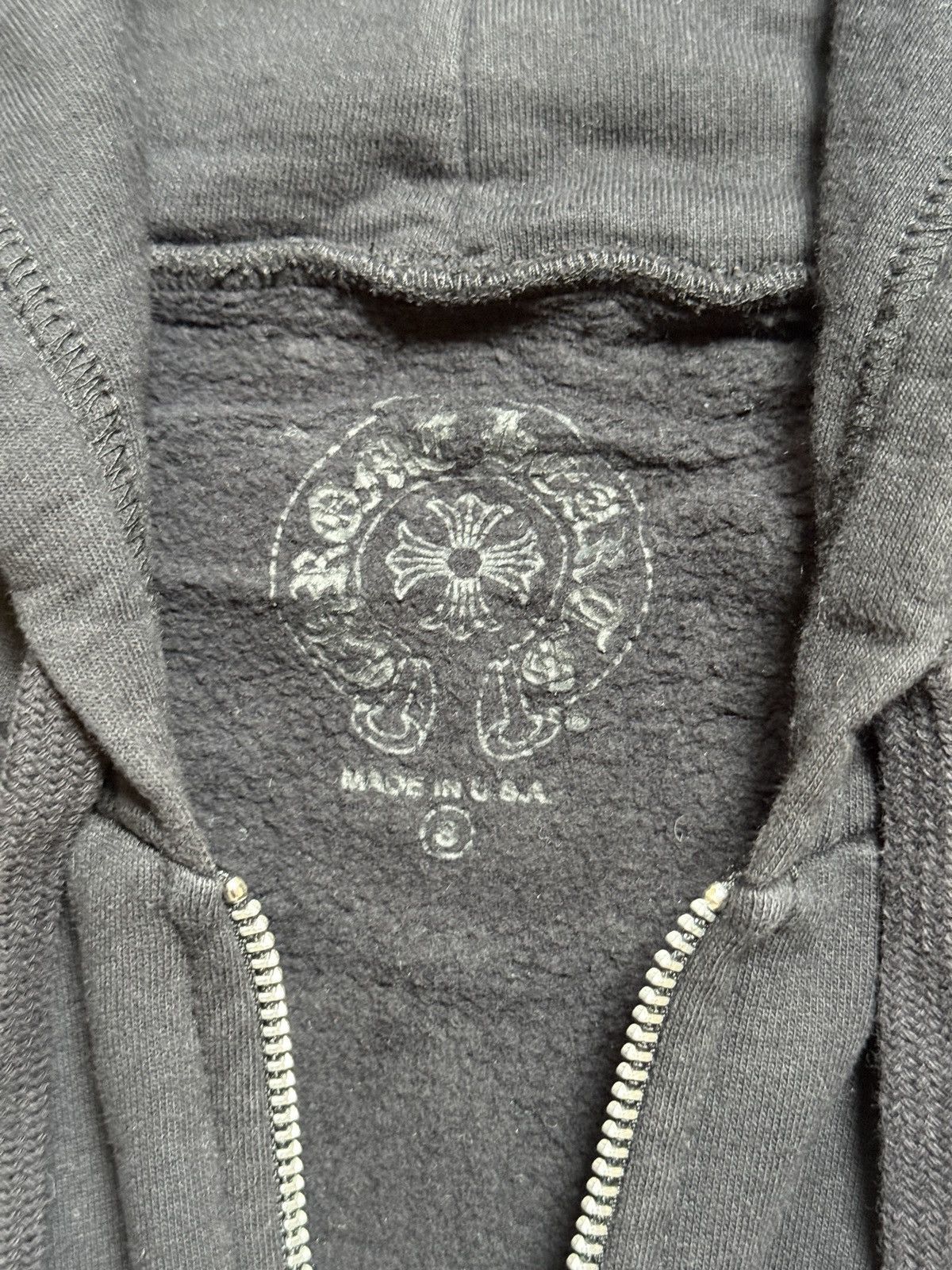 Chrome Hearts Chrome Hearts Red Cross Logo Zip Up Hoodie Size US S / EU 44-46 / 1 - 7 Thumbnail