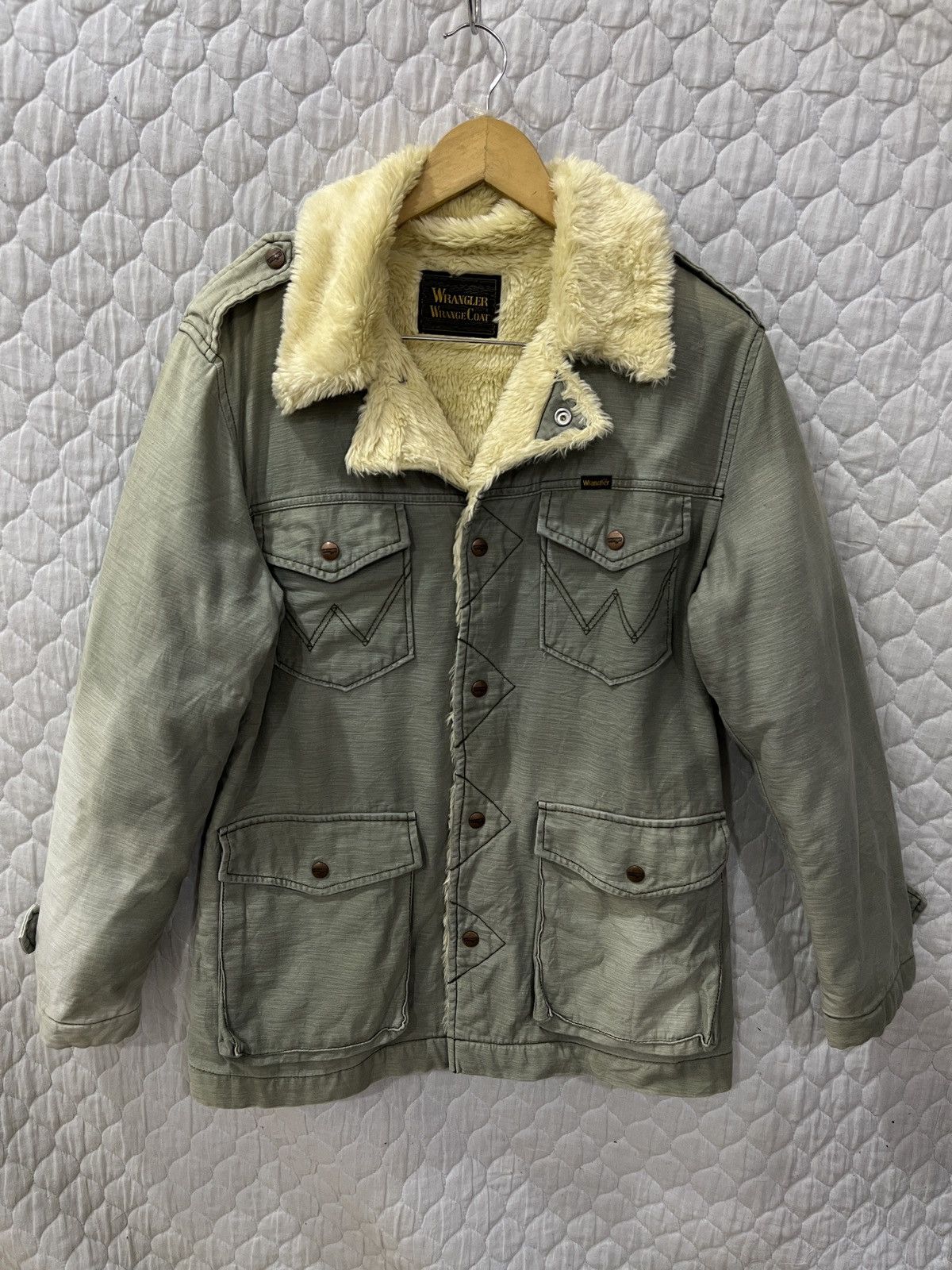 Wrangler (Yyyy)🔥🔥RARE WRANGLER WRANGE COAT Size US M / EU 48-50 / 2 - 1 Thumbnail