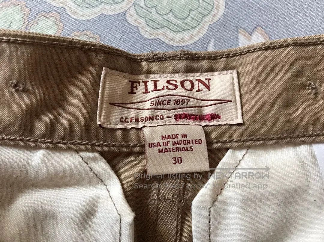 Filson Filson 11010763 Casual Work Pants. Size US 30 / EU 46 - 8 Thumbnail