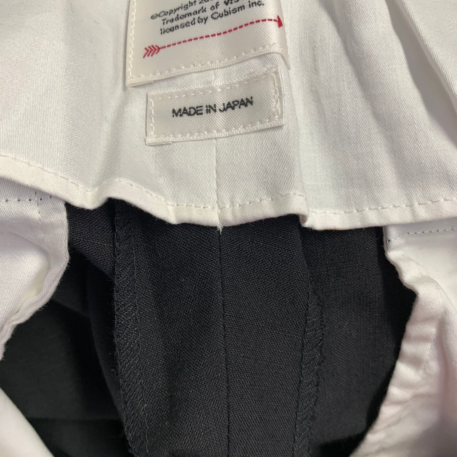 Visvim Dalton Slacks Black Wool Linen Tapered Zip Fly Dress Pants Size US 34 / EU 50 - 5 Thumbnail