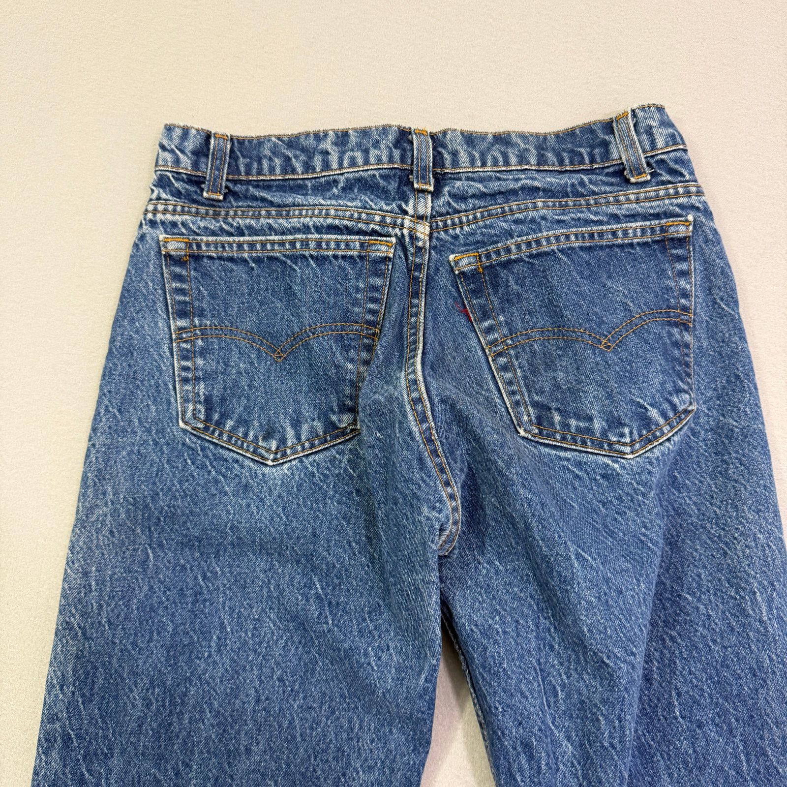 Levi's Vintage Levis 501 Jeans Men's 30x33 Measured Blue USA 90s Size US 30 / EU 46 - 6 Thumbnail