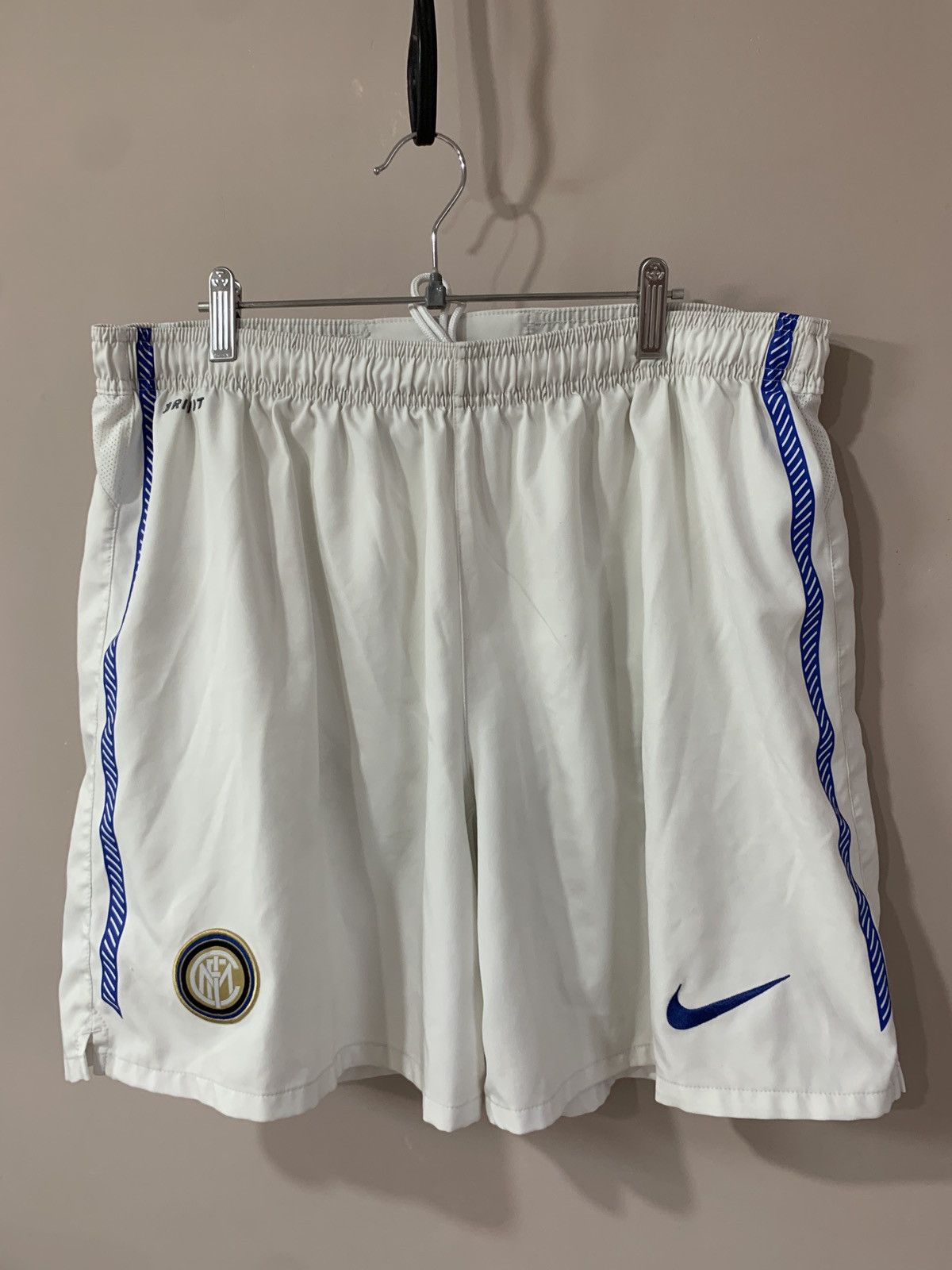 Inter Milan Home Football Shorts Nike Soccer Size XL