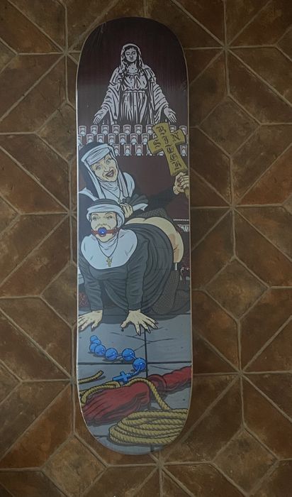 Supreme Supreme Nuns N Guns Skateboard Deck | Grailed