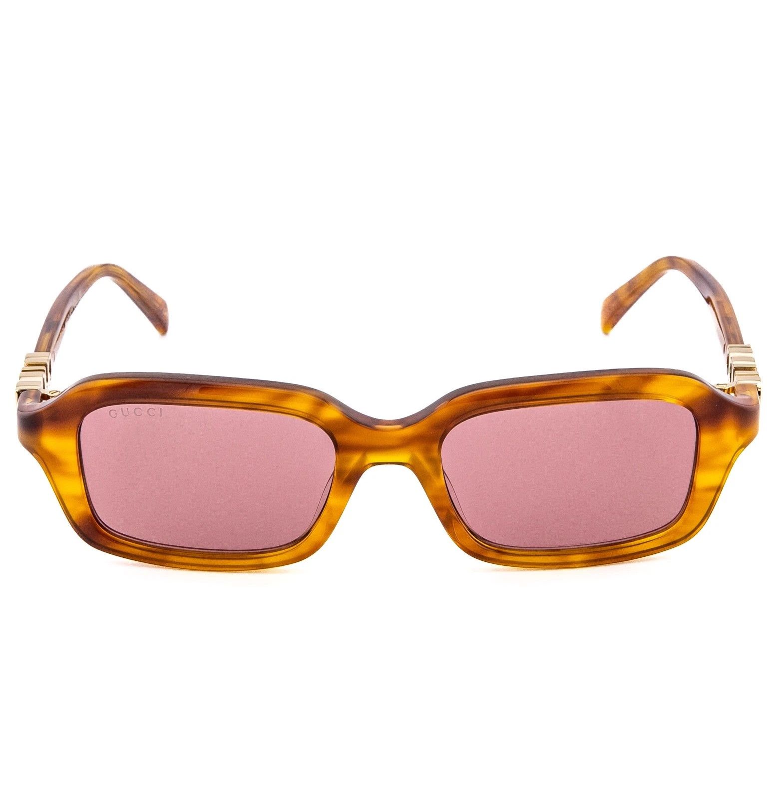 Gucci GUCCI 2152 Gg2152S Pink Brown Narrow Unisex Sunglasses 004 Size ONE SIZE - 5 Thumbnail