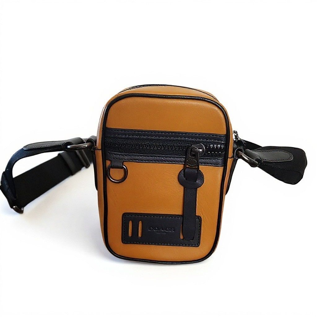 Coach Coach Yellow and Black Terrain Crossbody Bag Size ONE SIZE - 7 Thumbnail