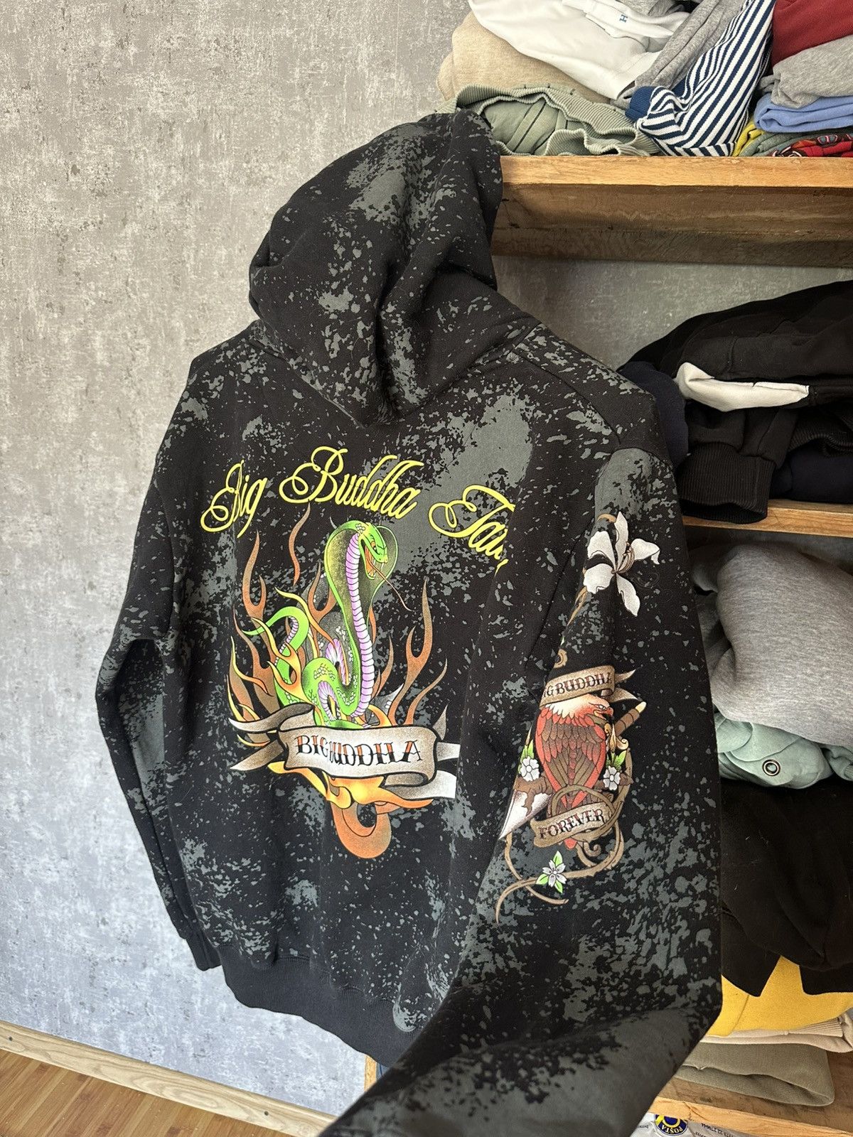 Hysteric Glamour HOODIE NN Y2K VINTAGE STREETWEAR SMALL LOGO,SIZE L Size US L / EU 52-54 / 3 - 1 Thumbnail