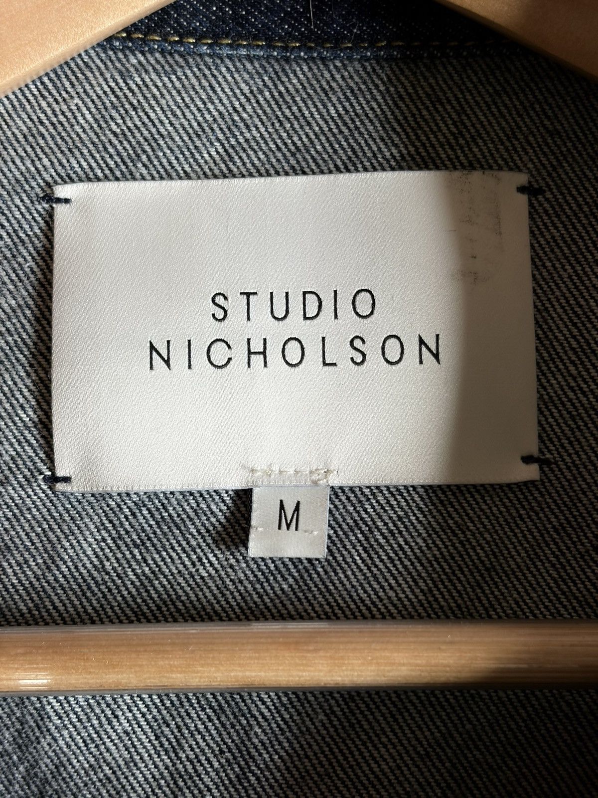 Studio Nicholson Studio Nicholson Raw Denim Petar Jacket Size US M / EU 48-50 / 2 - 3 Thumbnail