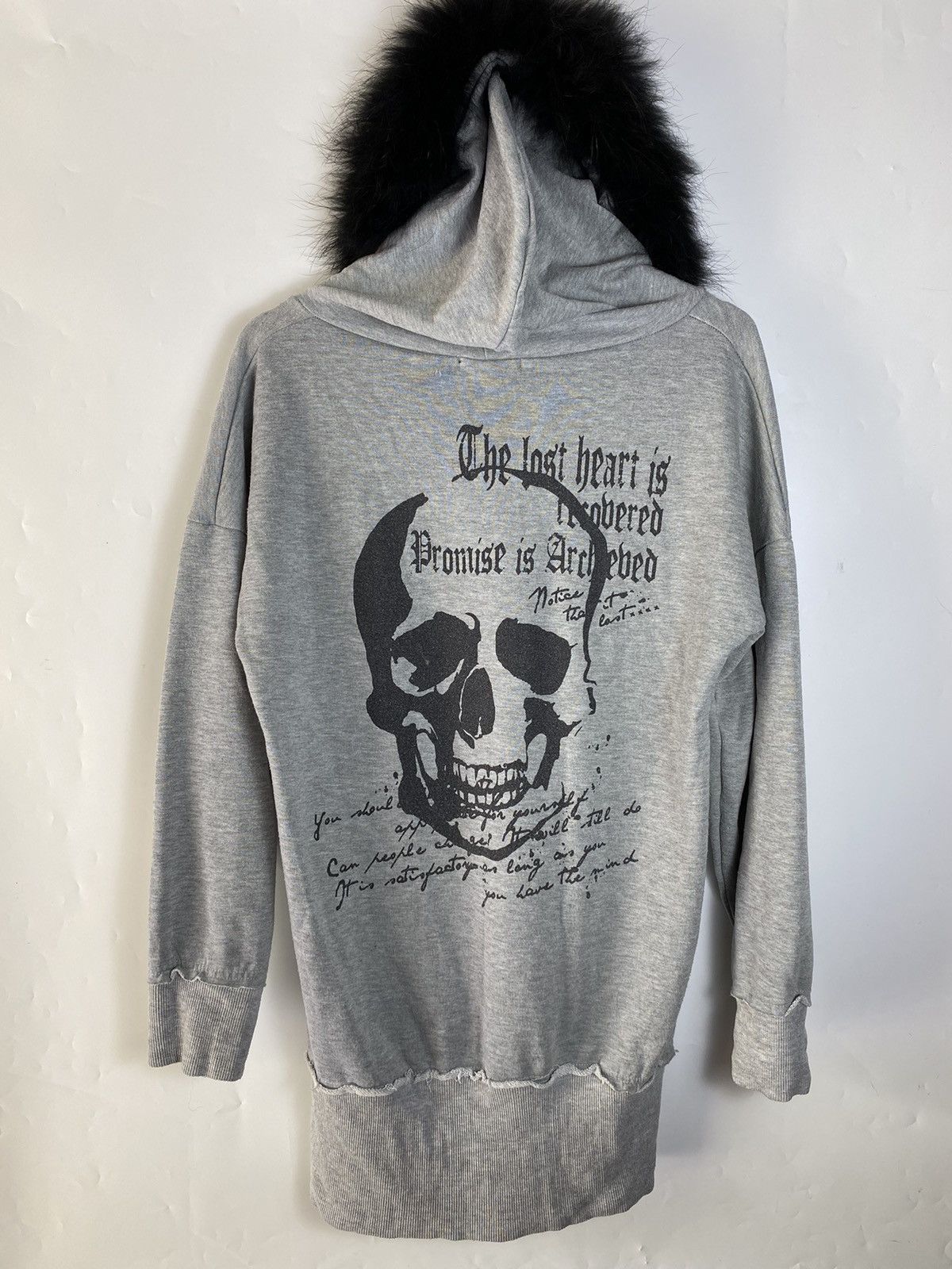 If Six Was Nine × Japanese Brand × Le Grande Bleu (L.G.B.) undefined Fur hoodie poem skull 💀 japanese brand Size US L / EU 52-54 / 3 - 7 Thumbnail