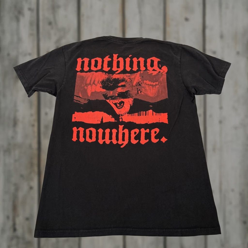 Tultex Nothing Nowhere Shirt Mens M Black Emo Rap Band Music Concert Tour Tee Size US M / EU 48-50 / 2 - 1 Thumbnail