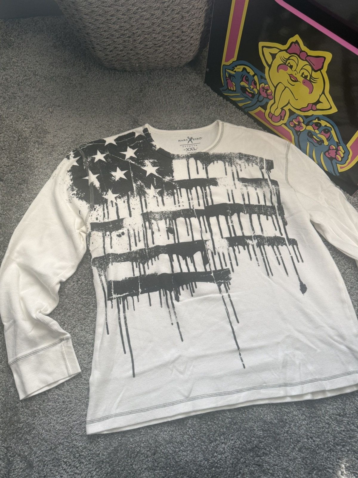 Vintage Marc ecko ribbed LS tee