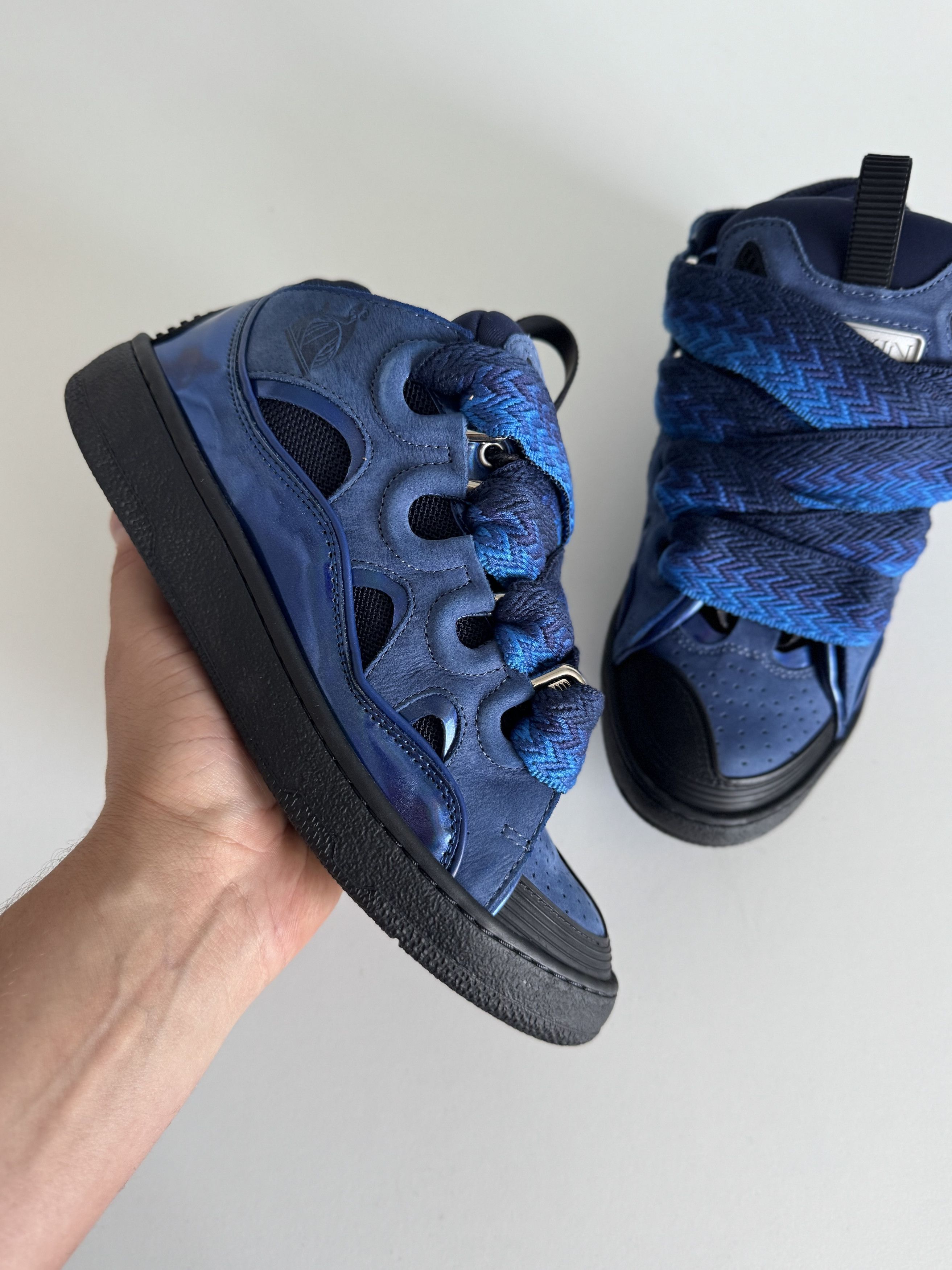 Lanvin Lanvin Curb Sneakers Size US 7 / IT 37 - 7 Thumbnail