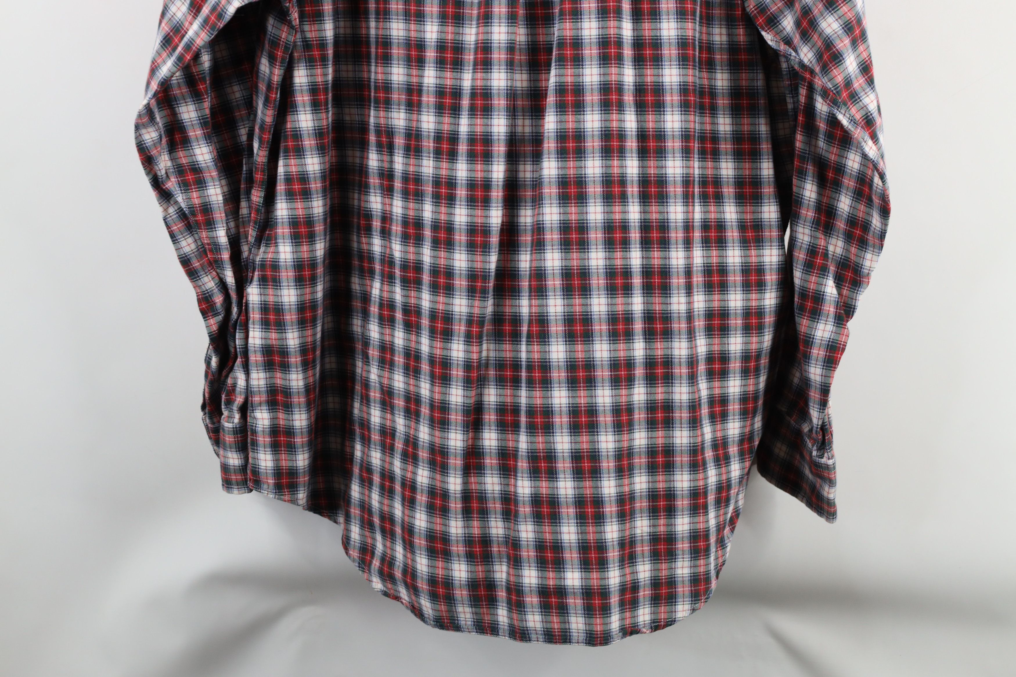 Nautica × Vintage Vintage 90s Nautica Flannel Collared Button Down Shirt Size US M / EU 48-50 / 2 - 10 Thumbnail