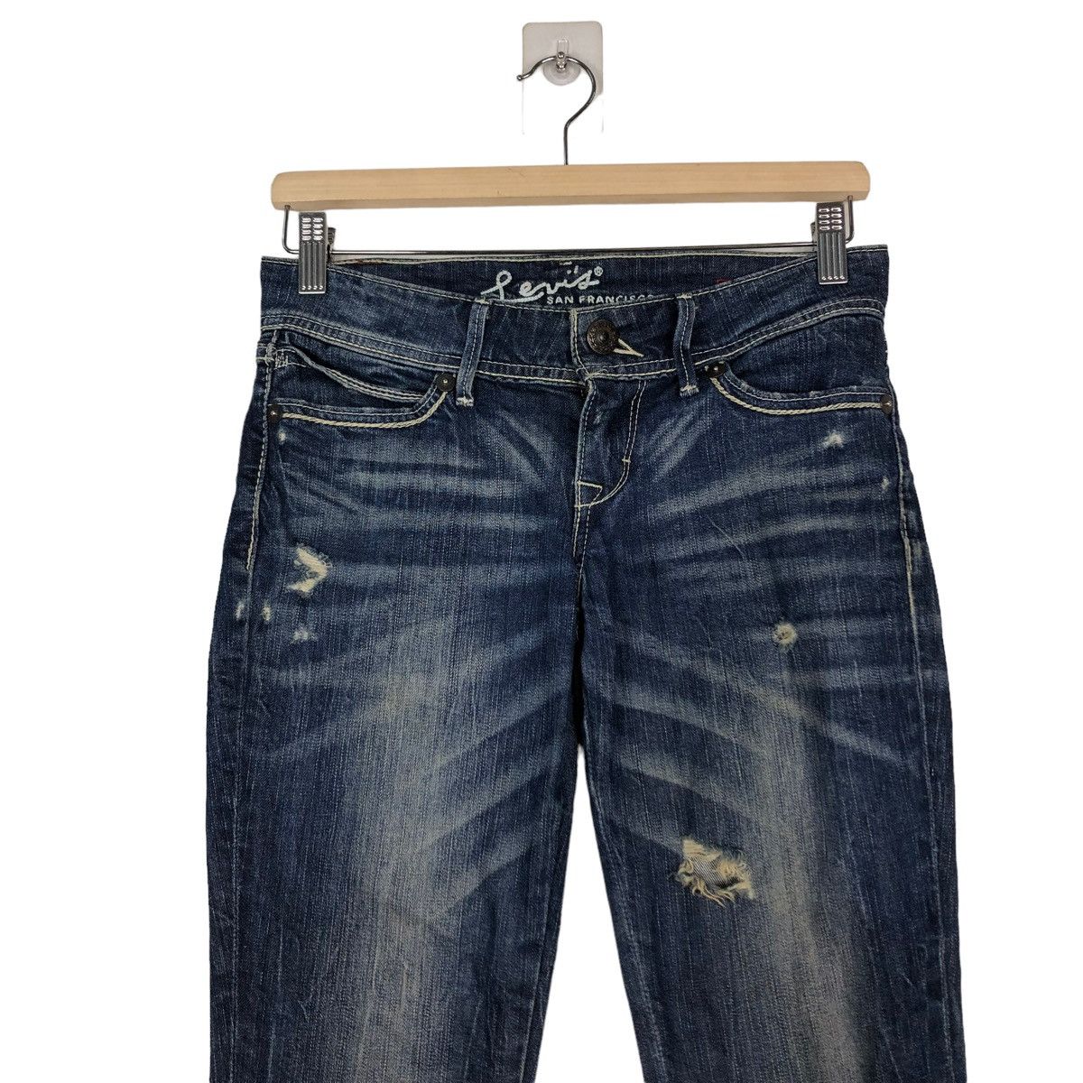 Levi's 🔥VINTAGE JEANS DENIM LEVI’S FRANCISCO Size 28" / US 6 / IT 42 - 3 Thumbnail