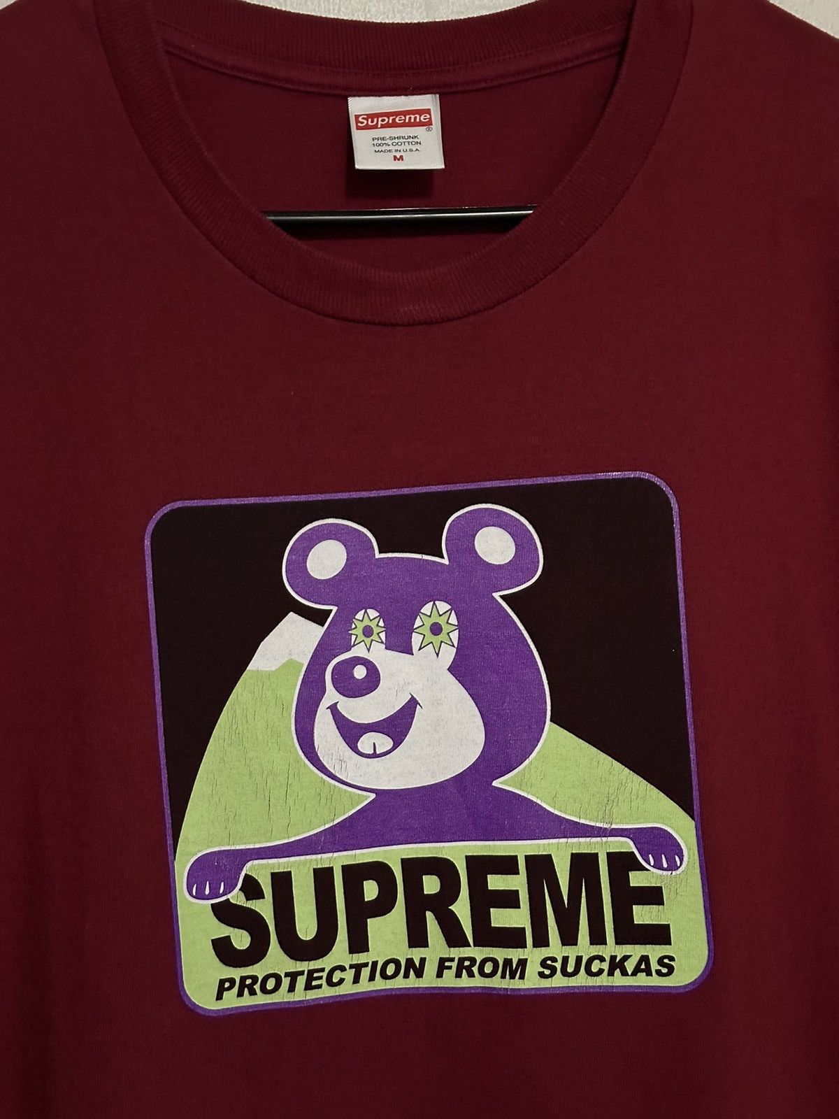 Supreme Supreme Bear Tee Size US M / EU 48-50 / 2 - 2 Thumbnail