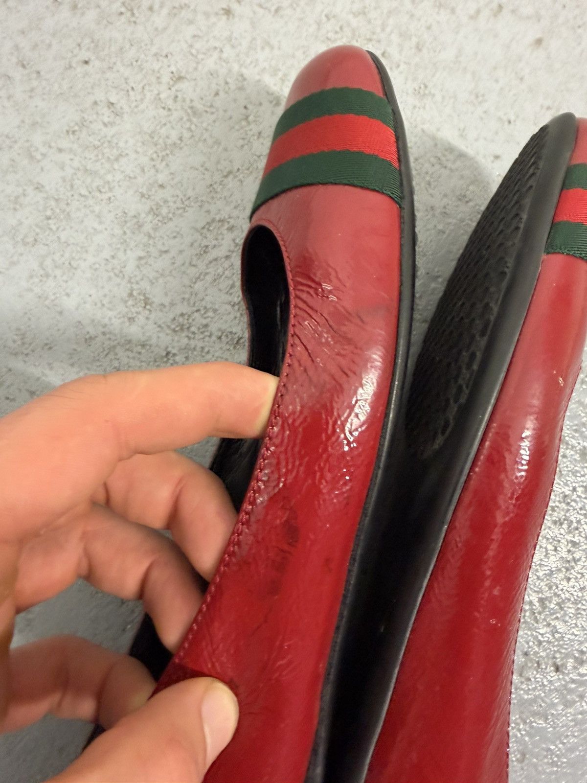 Gucci Gucci Leather Flats Size US 9 / IT 39 - 7 Thumbnail