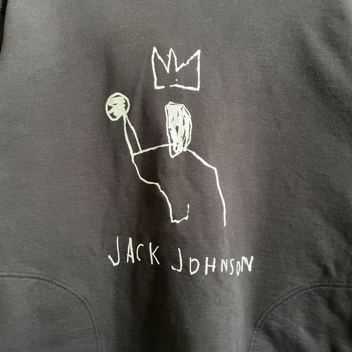 Jean-Michel Basquiat × Uniqlo Jean Michel Basquiat Sunfaded Hoodie Size US L / EU 52-54 / 3 - 3 Thumbnail