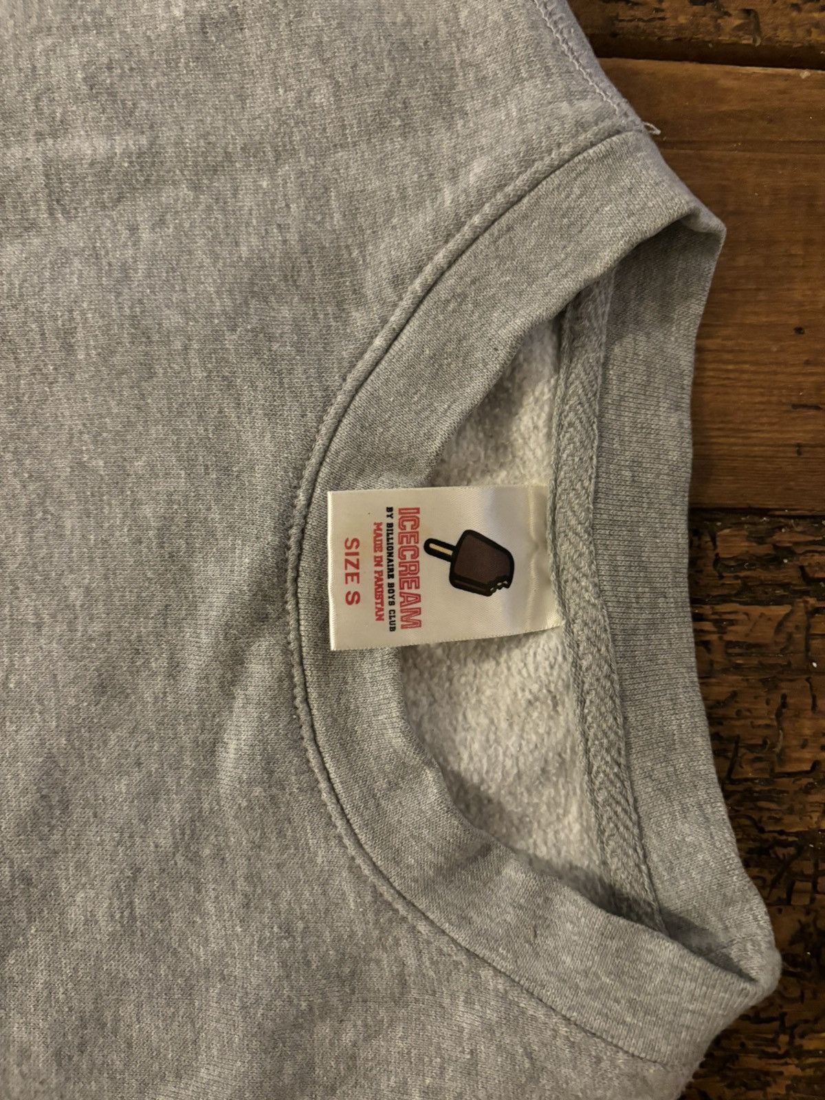 Icecream BBC ICECREAM Grey Sweatshirt Size US S / EU 44-46 / 1 - 5 Thumbnail