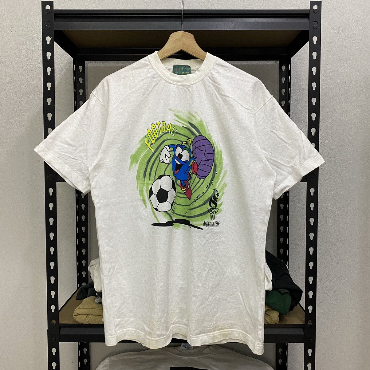 USA Olympics × Vintage Vintage Atlanta Olympic Games Collection Sportwear Tshirt Size US M / EU 48-50 / 2 - 1 Thumbnail