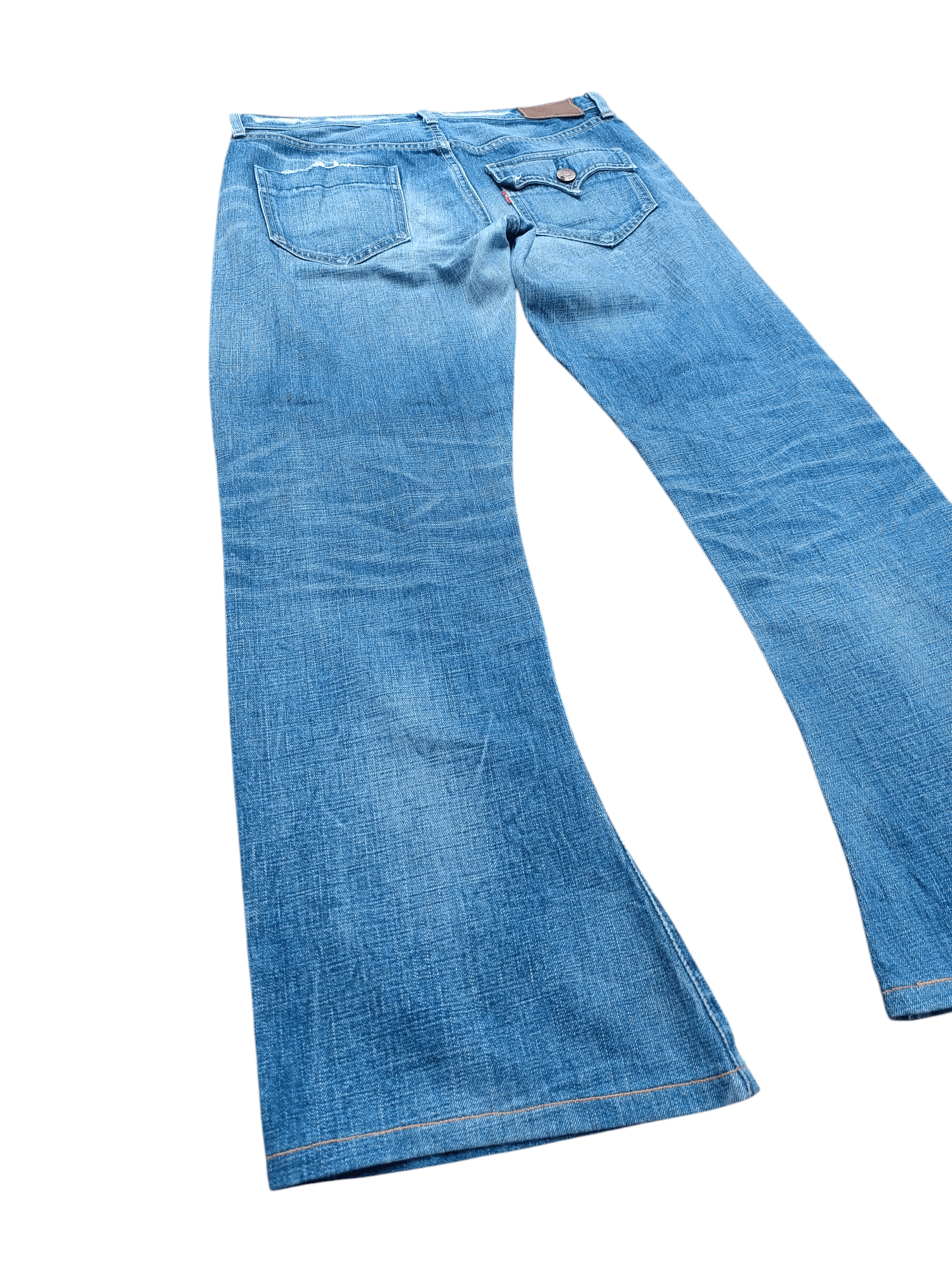 Levi's × Levi's Made & Crafted × Vintage Vintage 80s Flared Selvedge Denim Levis Jeans Size US 30 / EU 46 - 6 Thumbnail