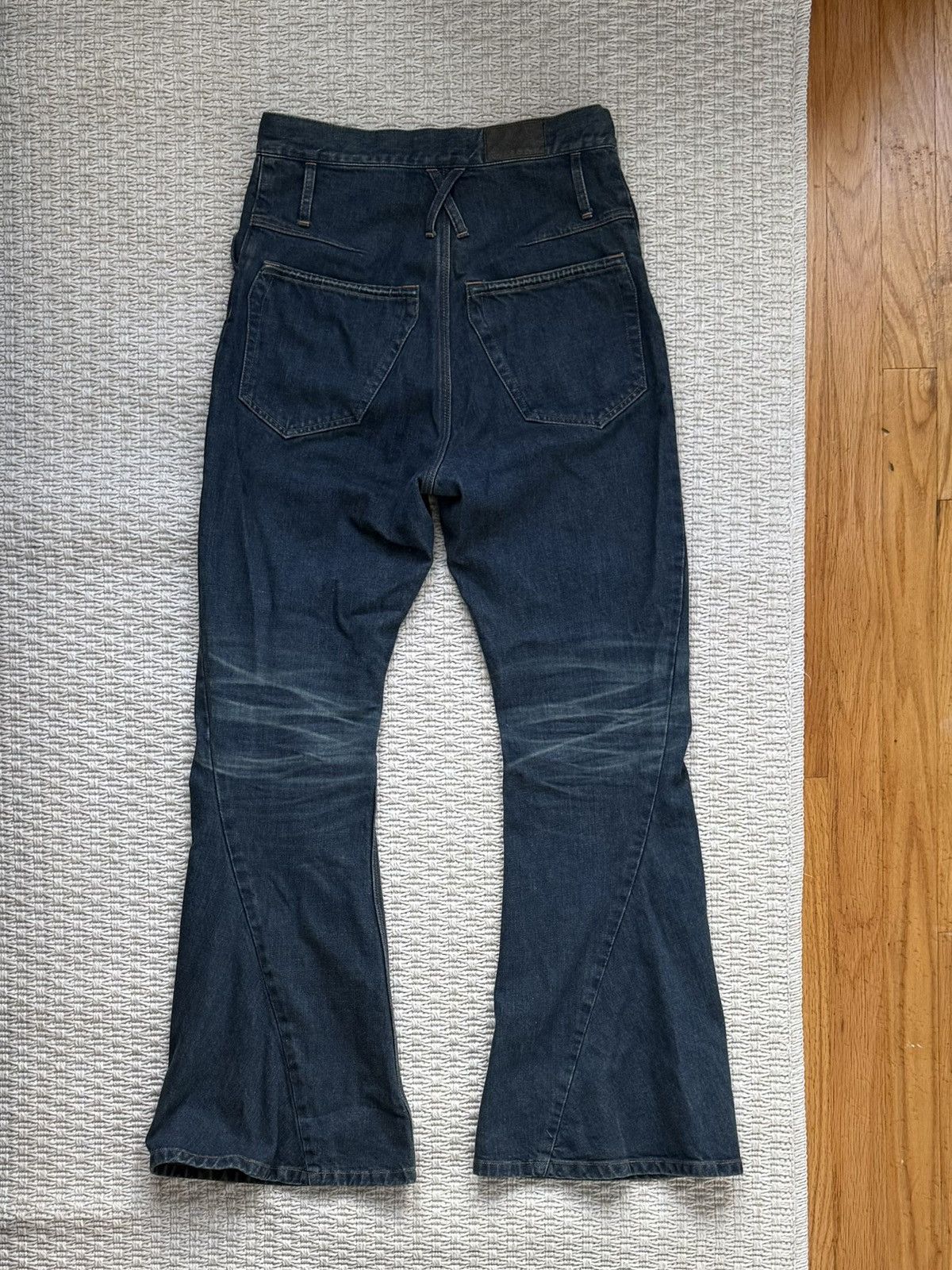 KOZABURO 3D Bootcut Jeans - Washed Indigo Size US 29 - 2 Thumbnail