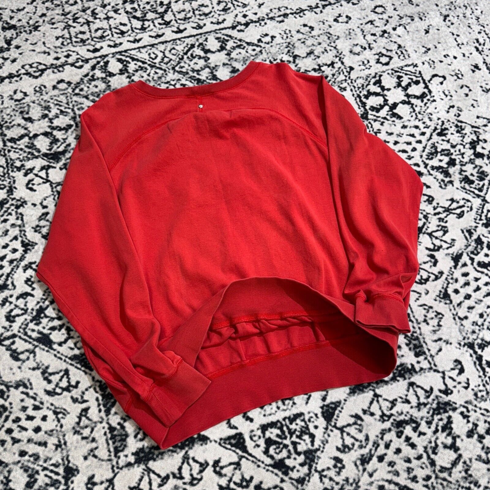 Diesel × Vintage Vintage Diesel Red Cotton Crewneck Size L 90s Spellout Logo Size US L / EU 52-54 / 3 - 15 Thumbnail