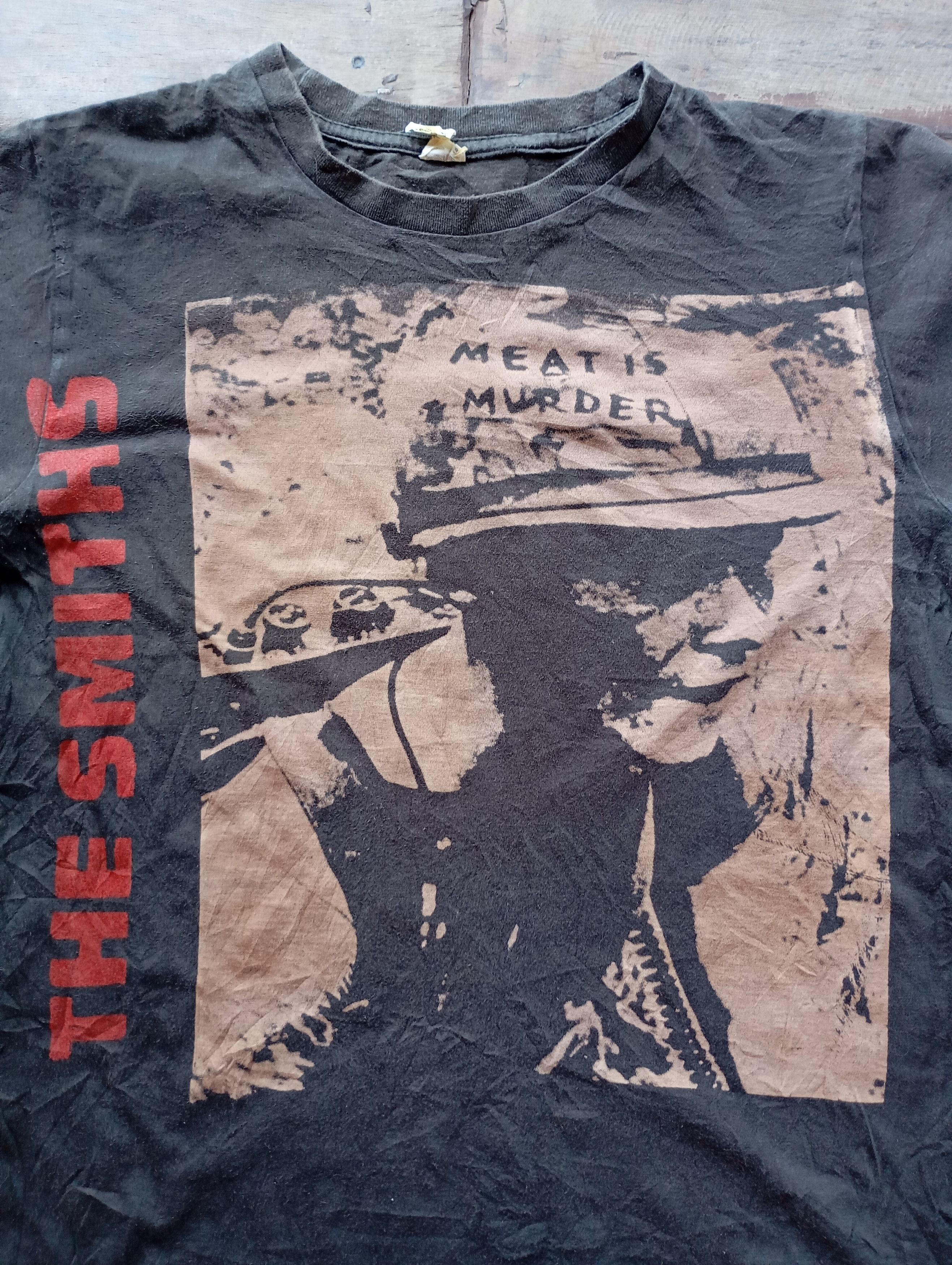 Band Tees × Vintage Vintage The Smiths T shirt Size US S / EU 44-46 / 1 - 2 Thumbnail