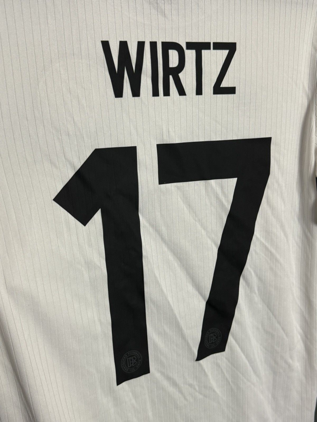 Adidas KIDS New Germany Anniversary 125 Wirtz Football Jersey Size US XS / EU 42 / 0 - 3 Thumbnail