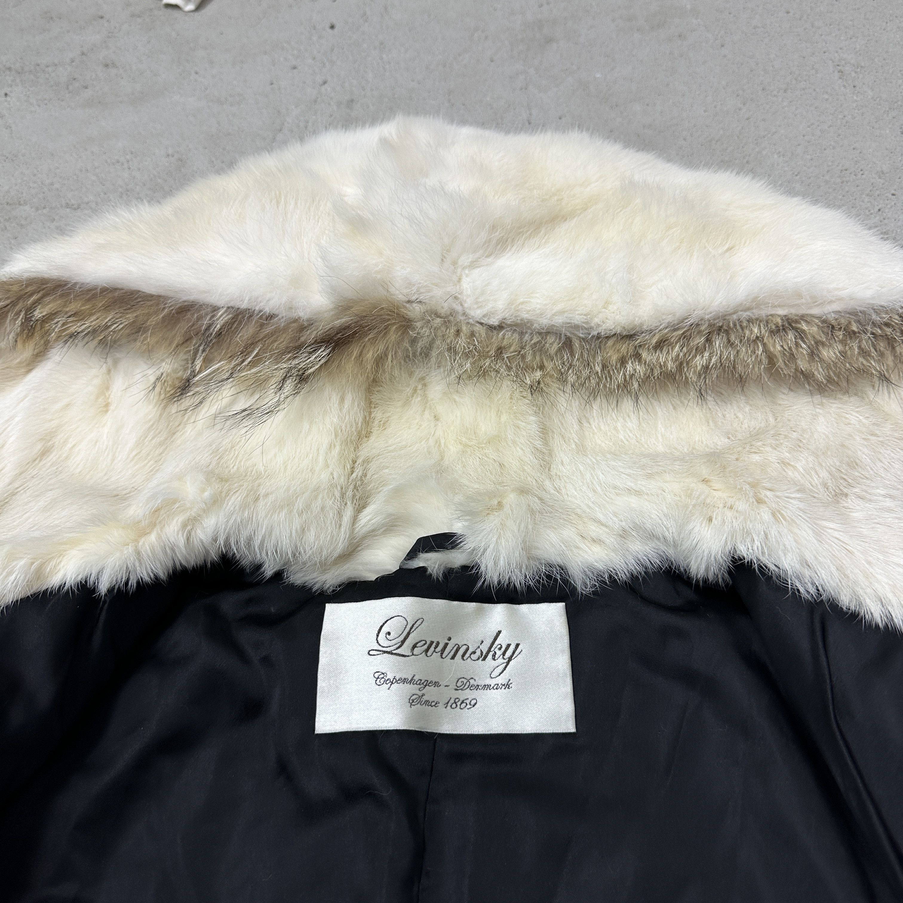 Vintage Vintage Old Money Hooded Real Rabbit Fur 90s Size S / US 4 / IT 40 - 10 Thumbnail