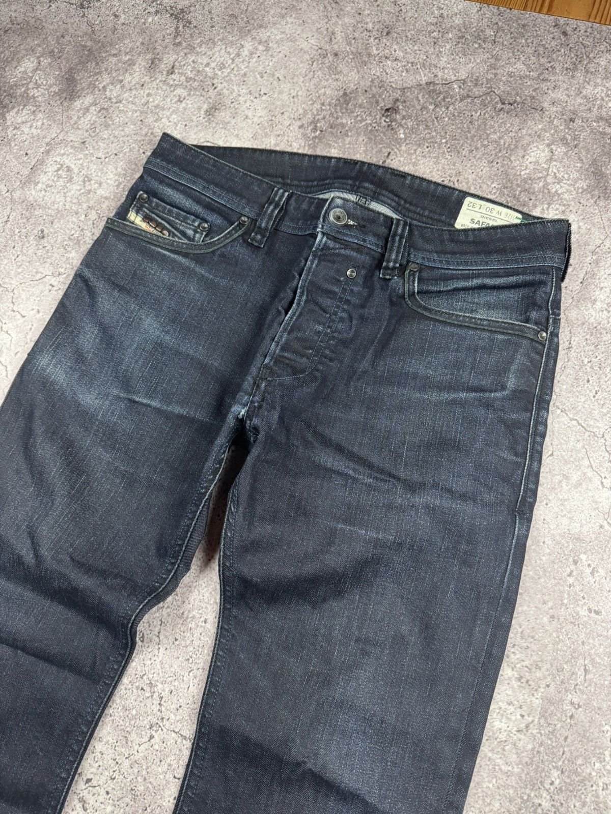 Diesel Vintage Diesel Jeans Distressed Faded Flared Wide Baggy Y2K Size US 30 / EU 46 - 2 Thumbnail