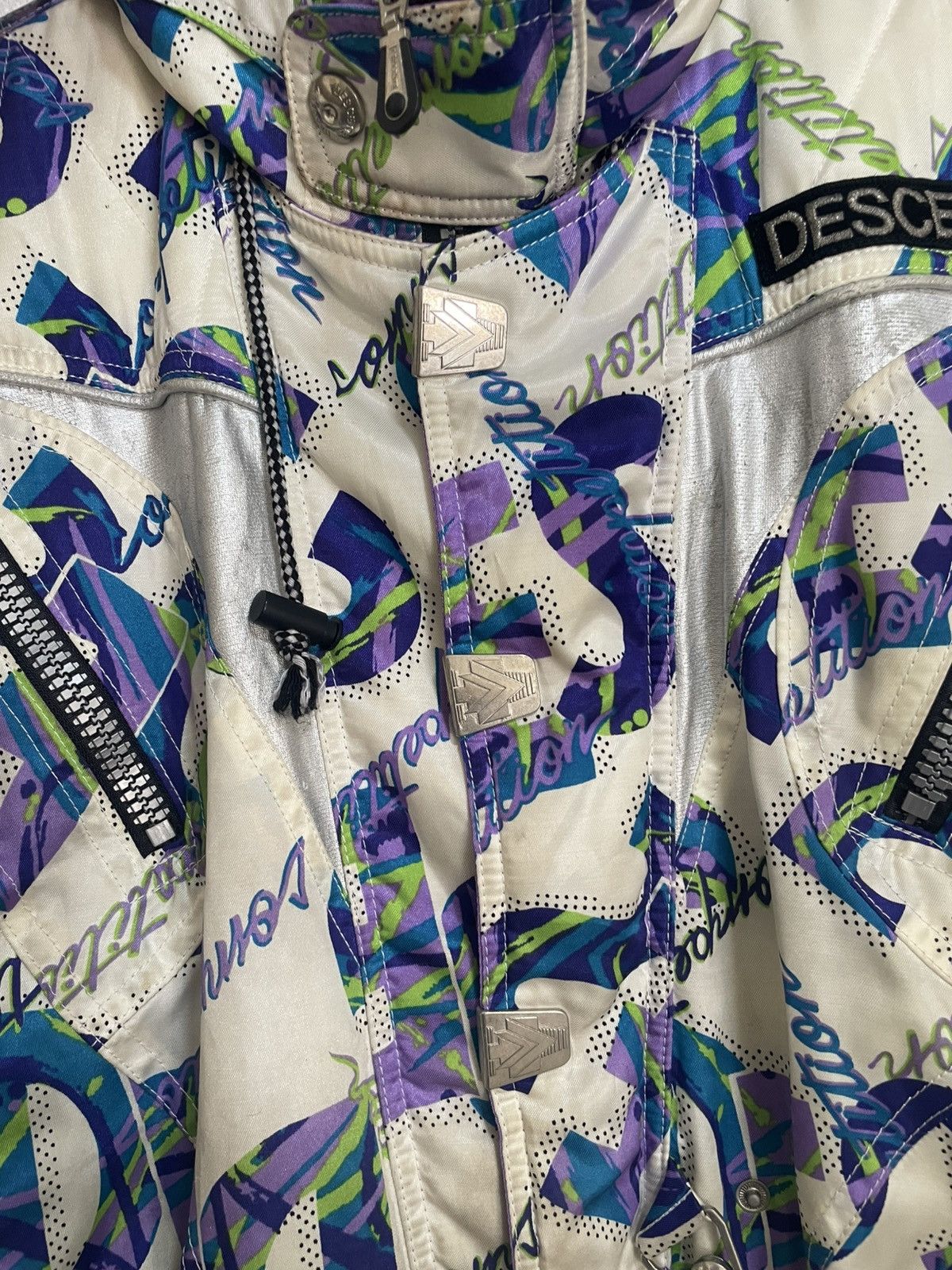 Descente × Vintage Vintage Descente allover print retro ski jacket Size US M / EU 48-50 / 2 - 5 Thumbnail