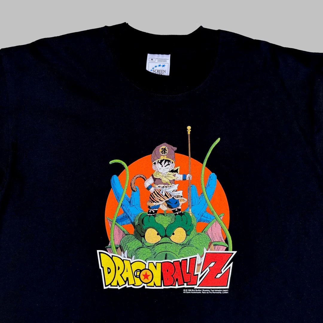 Vintage Dragon Ball Z 1990 90s Vintage Goku Manga DBZ Rare T-Shirt Size US M / EU 48-50 / 2 - 2 Thumbnail
