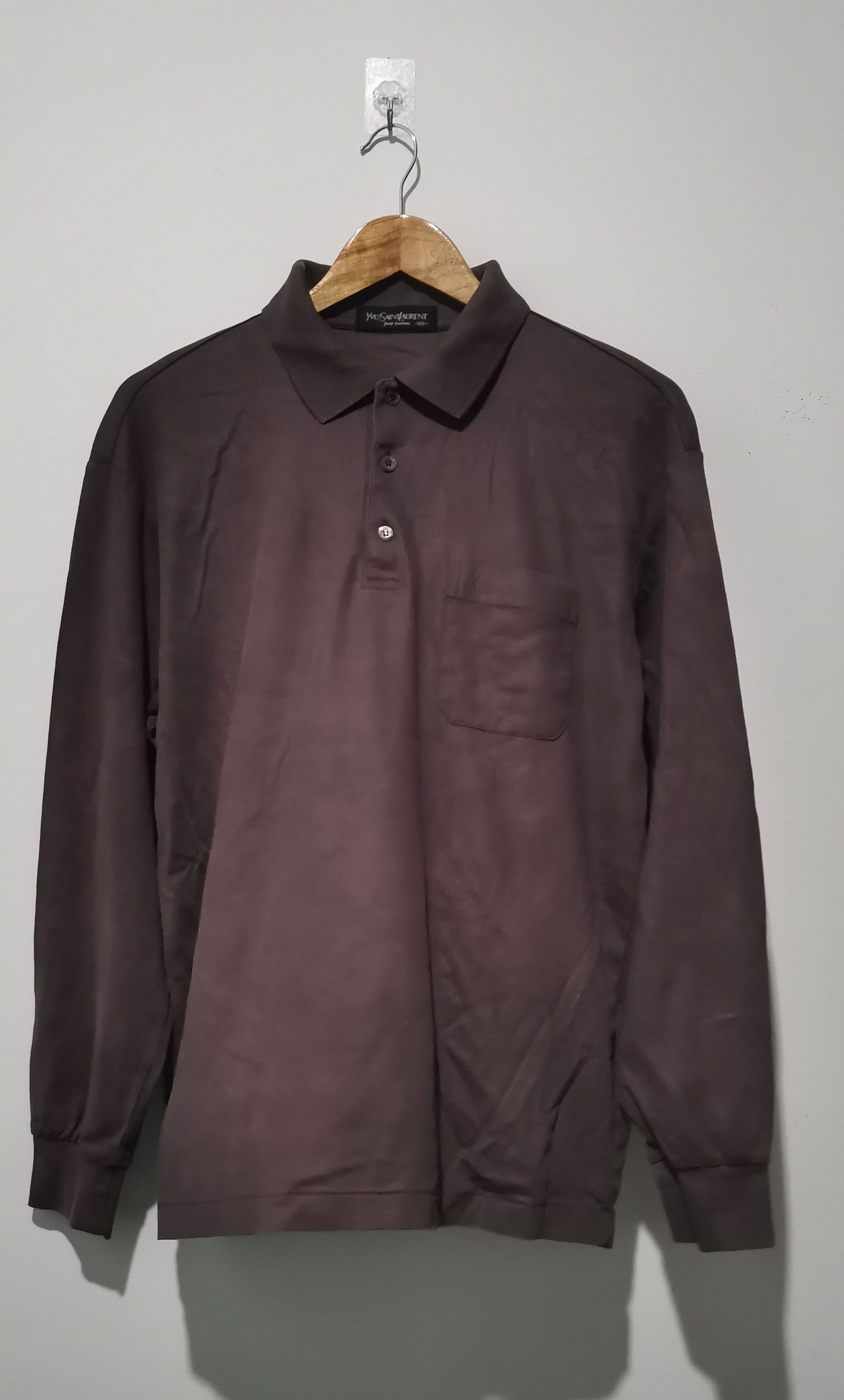 Yves Saint Laurent Yves Saint laurent polo shirt Size US L / EU 52-54 / 3 - 1 Thumbnail