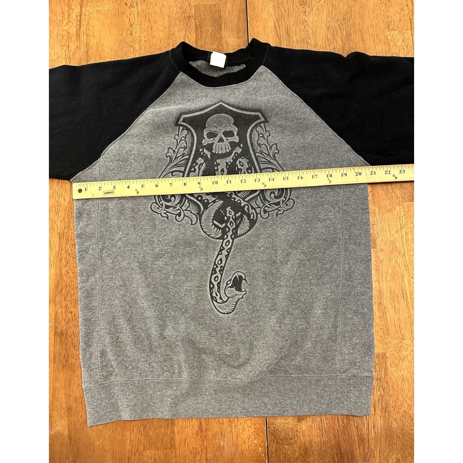 Vintage Universal Studios Harry Potter Dark Mark Crewneck Sweatshirt Medium Slytherin Size US M / EU 48-50 / 2 - 5 Thumbnail